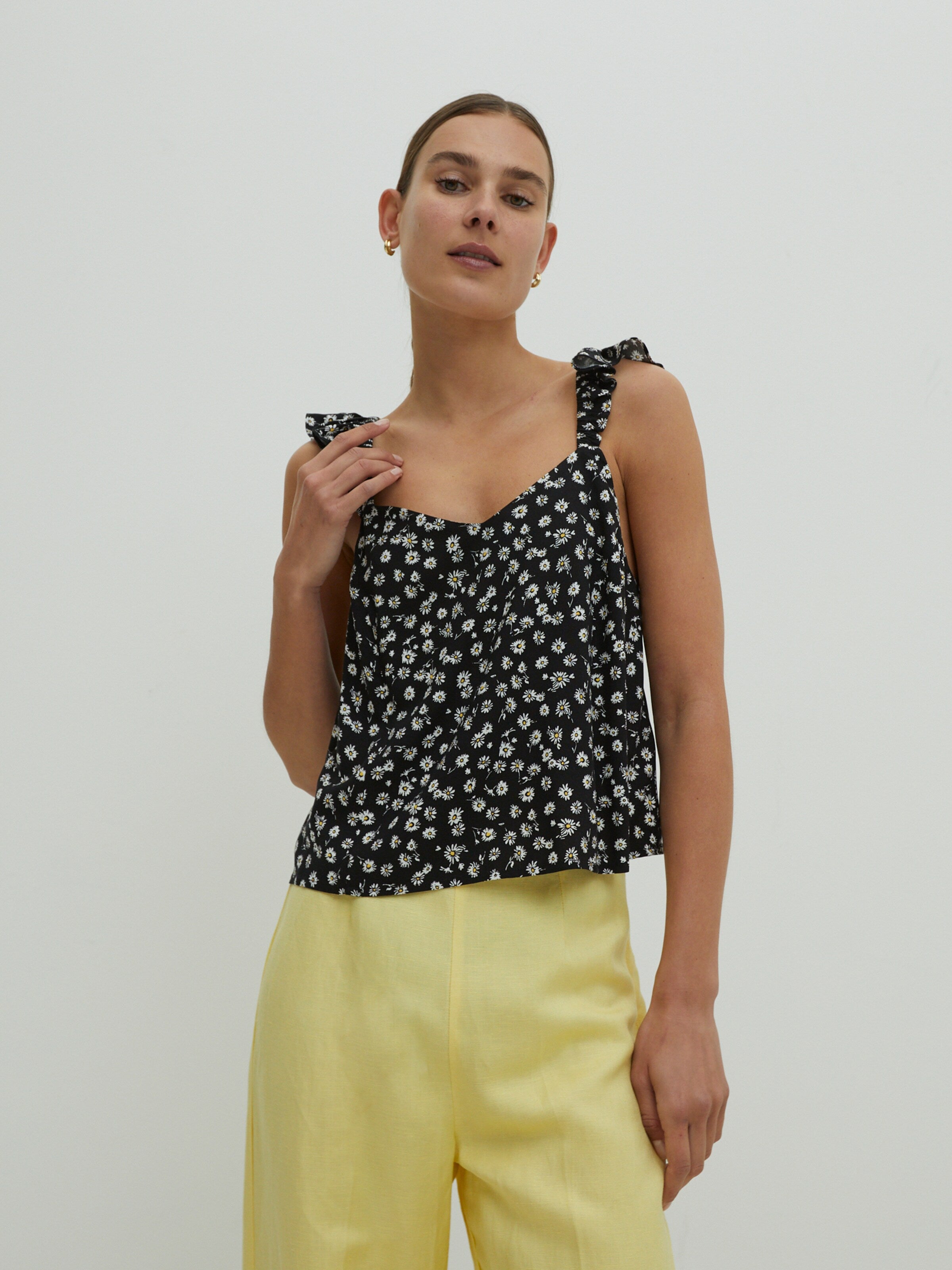 EDITED Tanktops Top Margaret Dames Gemengde Kleuren / Zwart