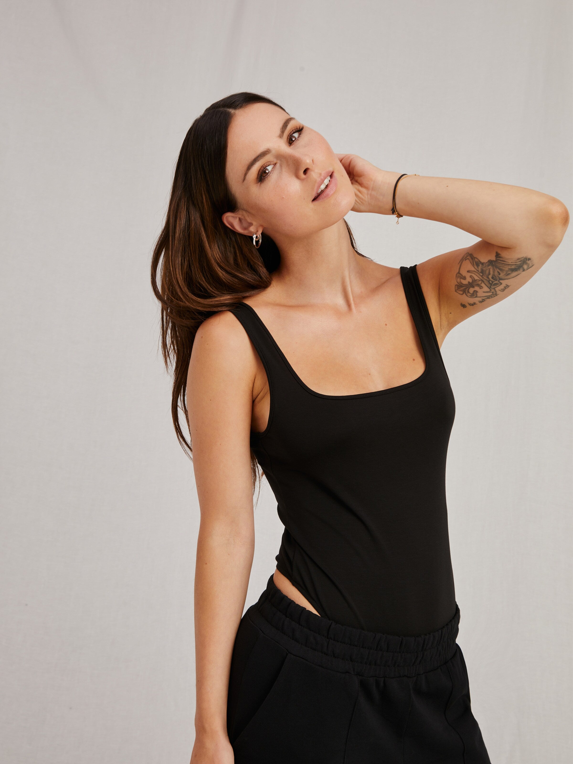 Tanktops Top Nola Dames Zwart