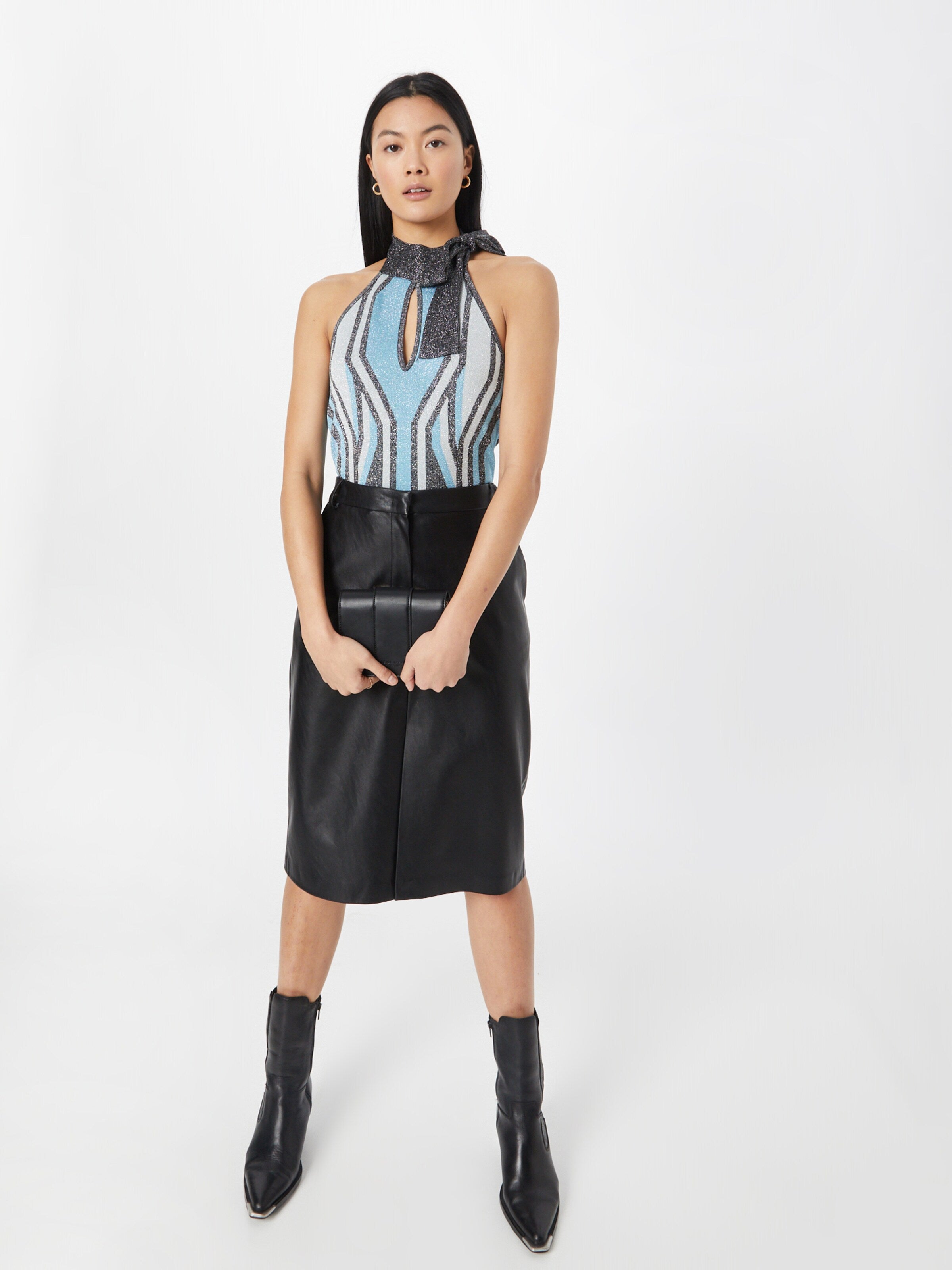 Karen Millen Uitgaanstops Top Dames Lichtblauw