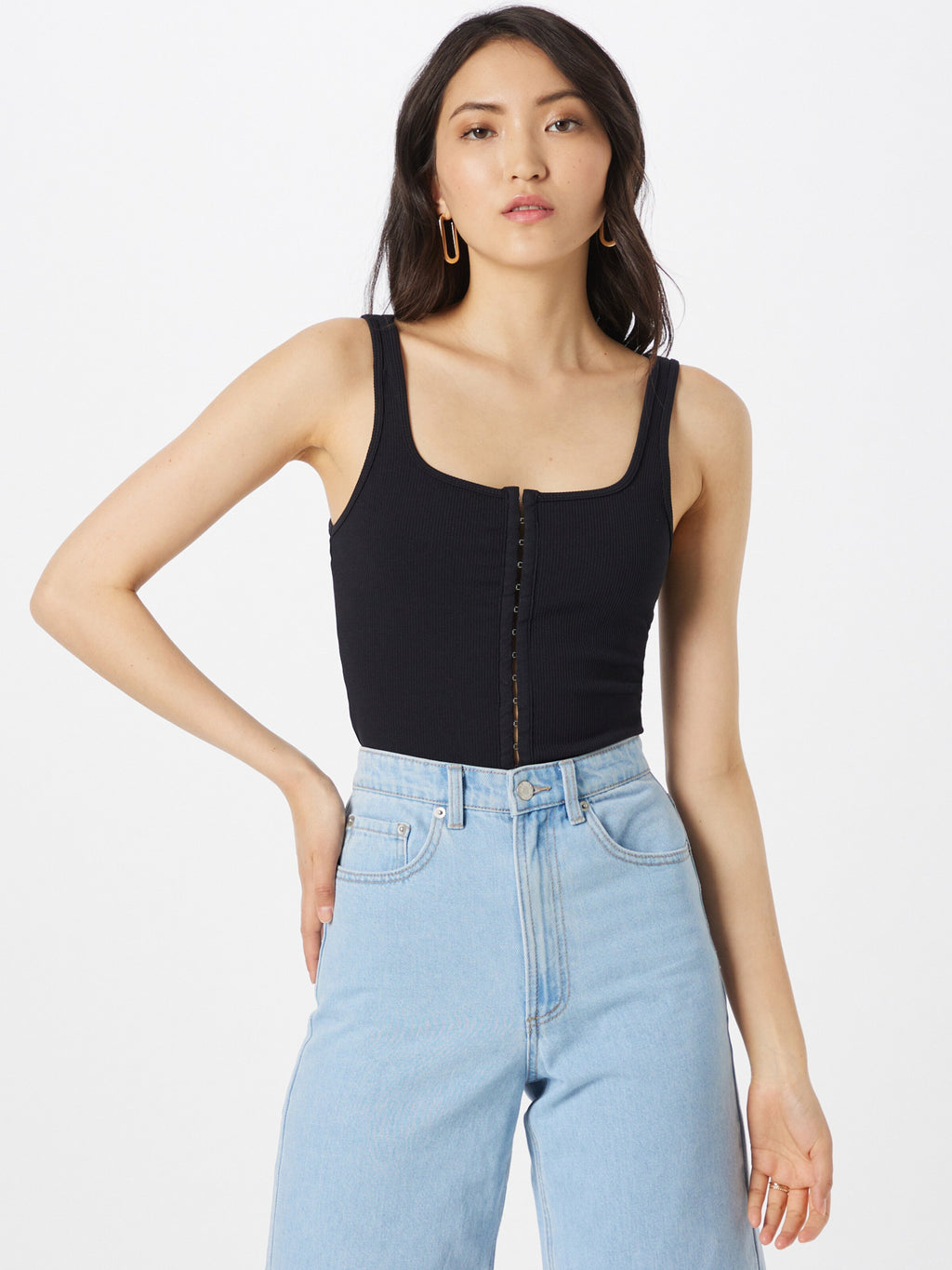 Abercrombie & Fitch Tanktops Top Dames Zwart