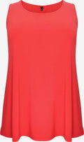  Mouwloze Shirts Top DOLCE Dames Rood