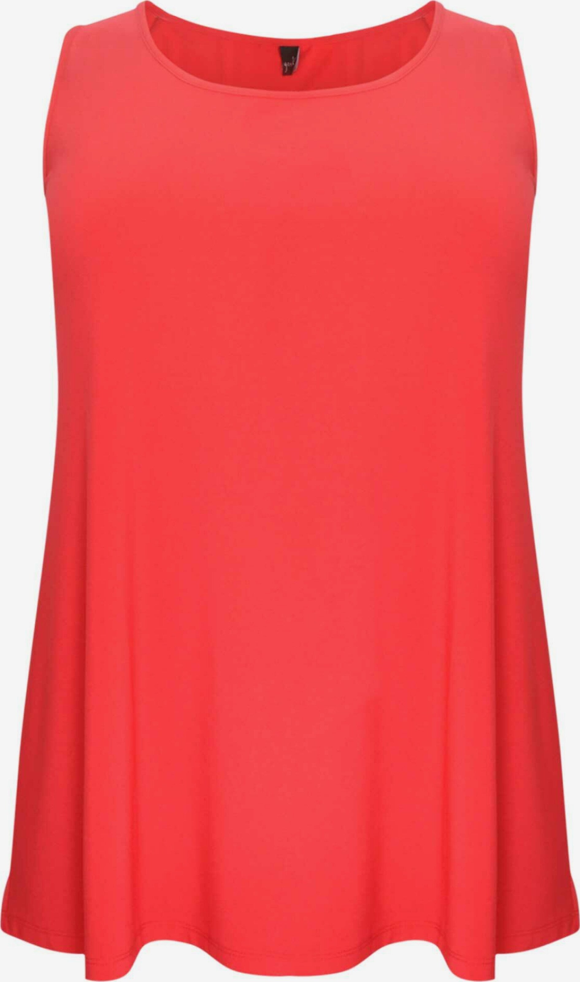  Mouwloze Shirts Top DOLCE Dames Rood