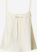 EDITED Spaghetti Tops Top Nada Dames Crème