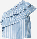 Vero Moda Uitgaanstops Top PAULINA Dames Smoky Blue