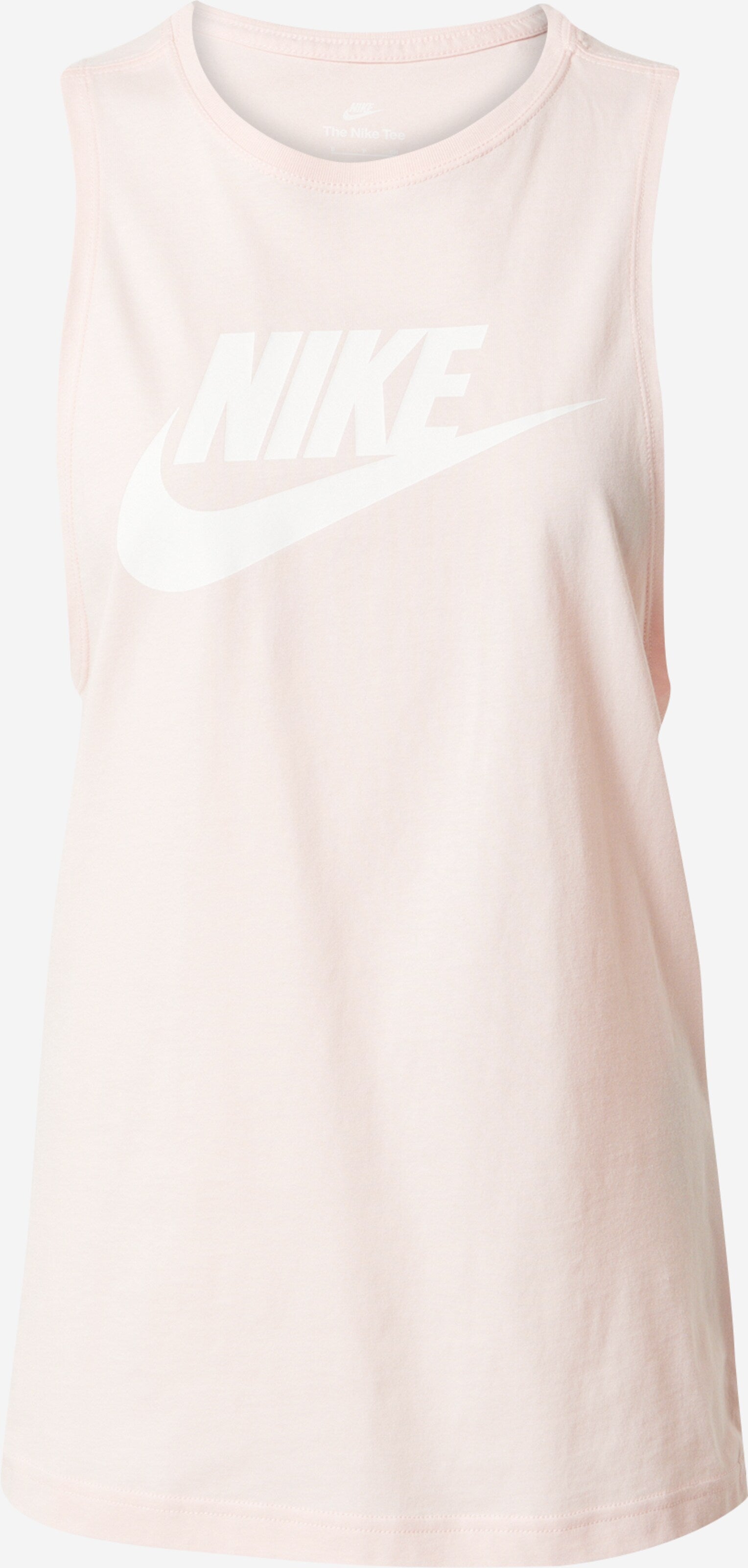 Nike Sportswear Mouwloze Shirts Top Dames Pastelroze