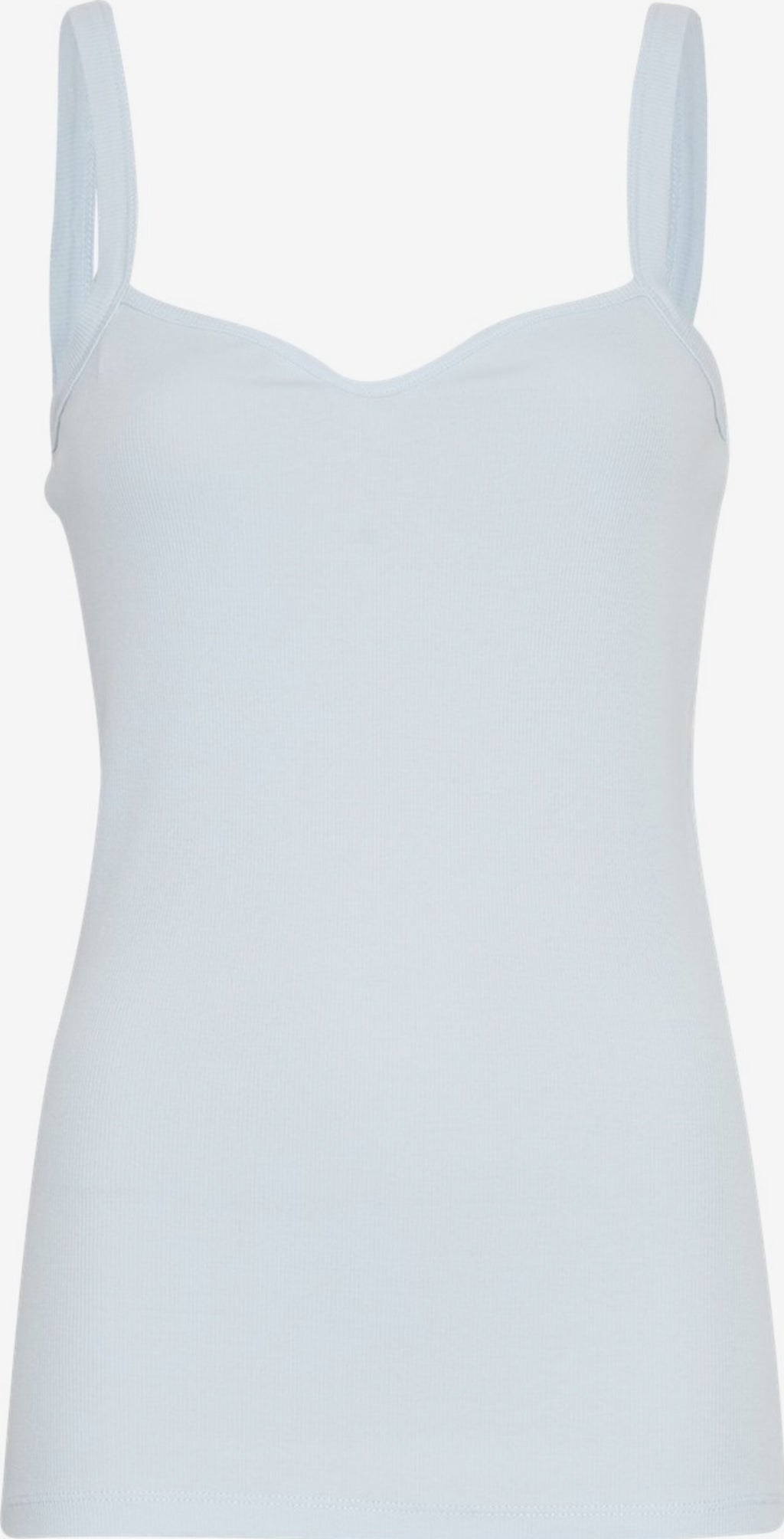 MOSS COPENHAGEN Spaghetti Tops Top Rasmia Dames Pastelblauw