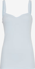 MOSS COPENHAGEN Spaghetti Tops Top Rasmia Dames Pastelblauw