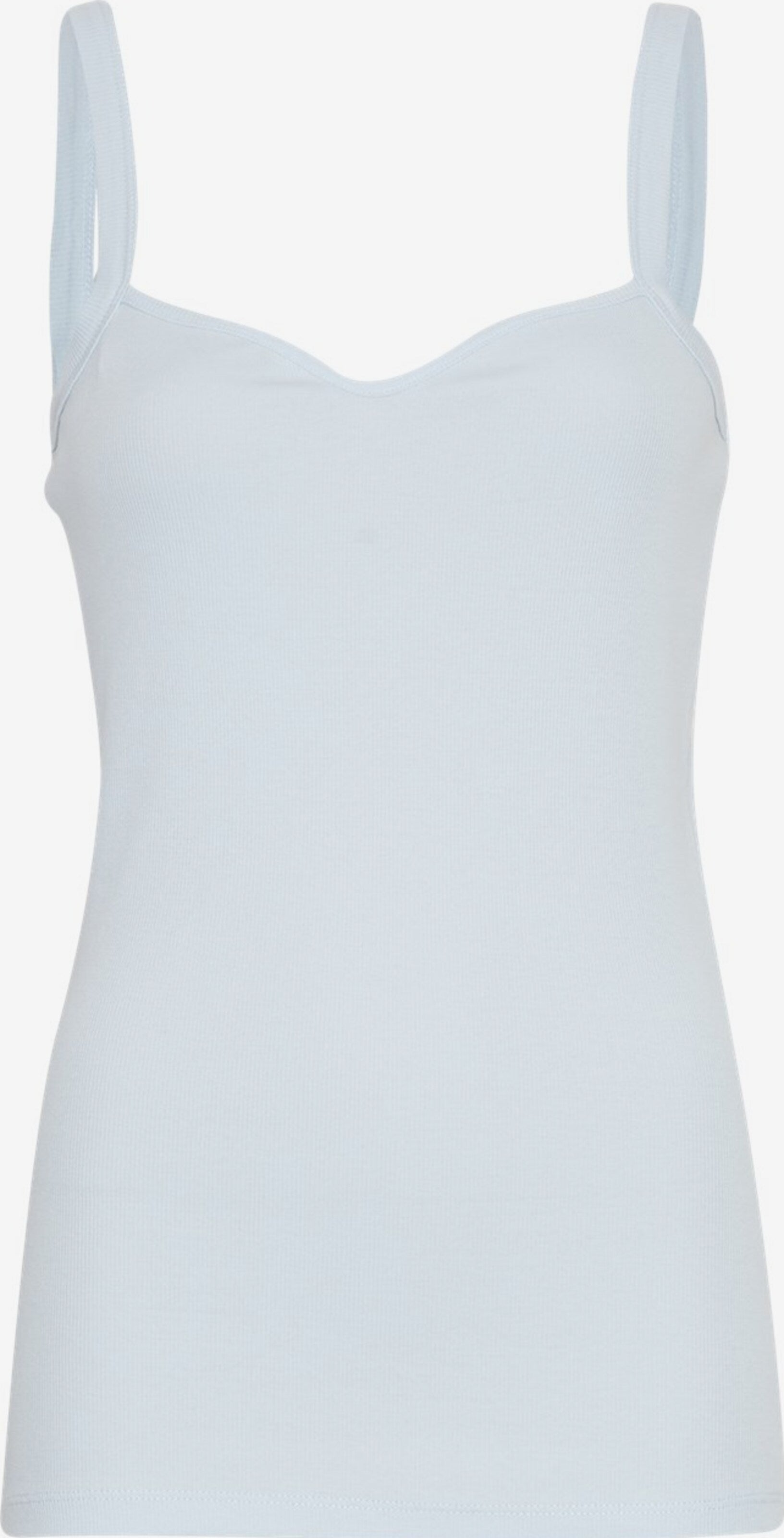 MOSS COPENHAGEN Spaghetti Tops Top Rasmia Dames Pastelblauw