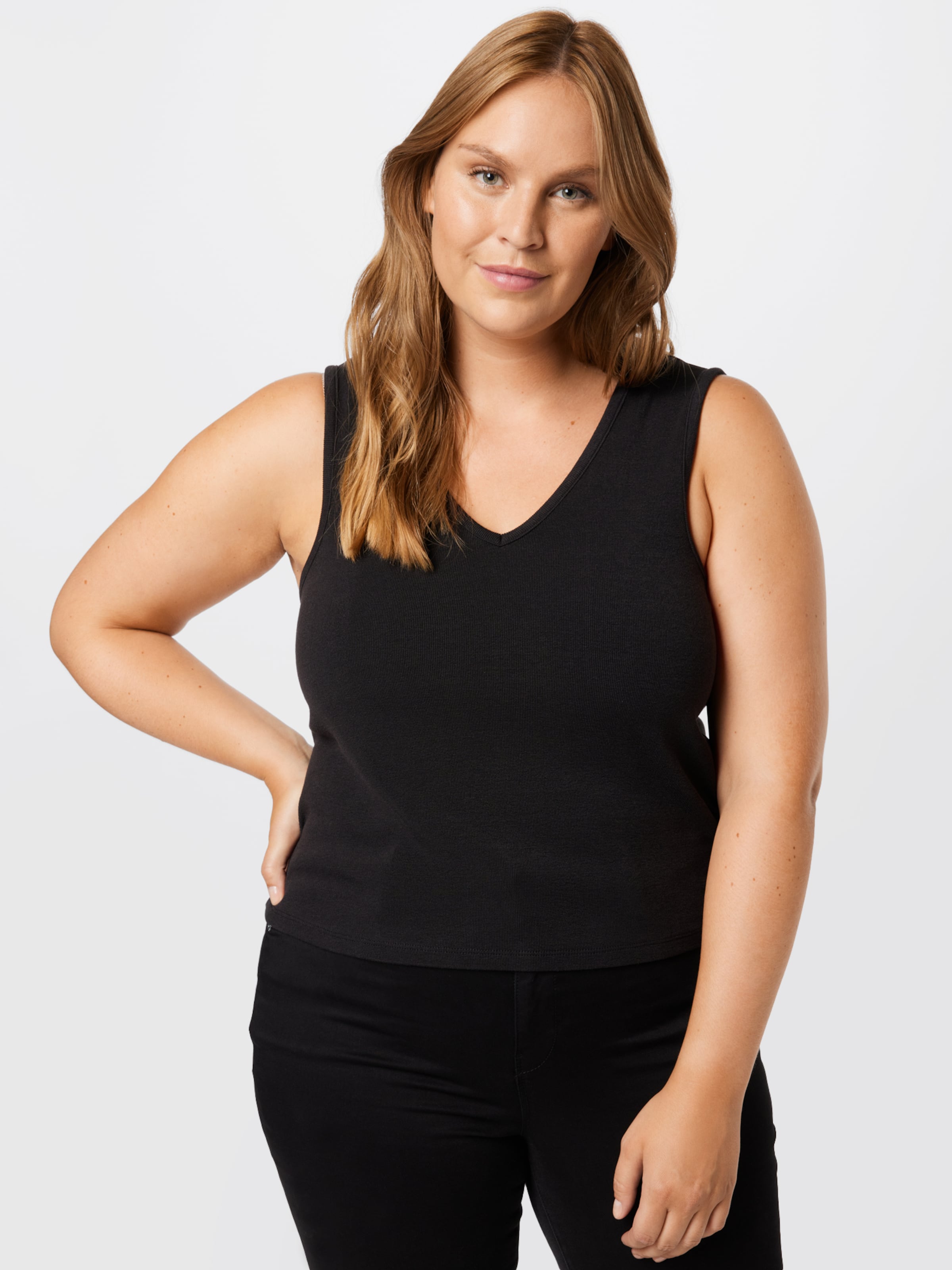  Mouwloze Shirts Top Lali Dames Zwart