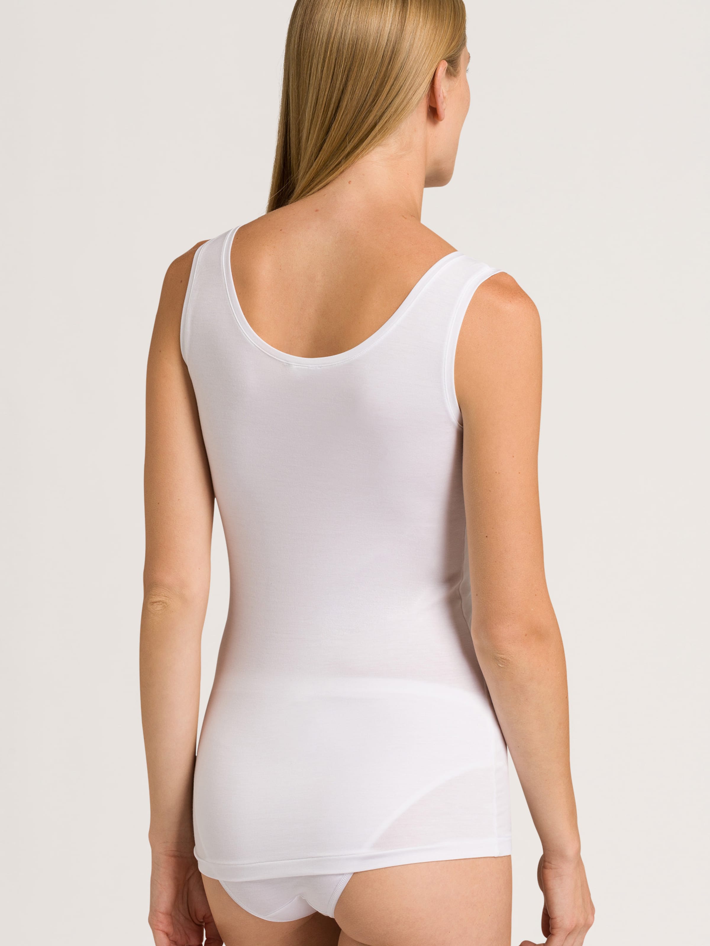 HANRO Tanktops Top Soft Touch Dames Wit