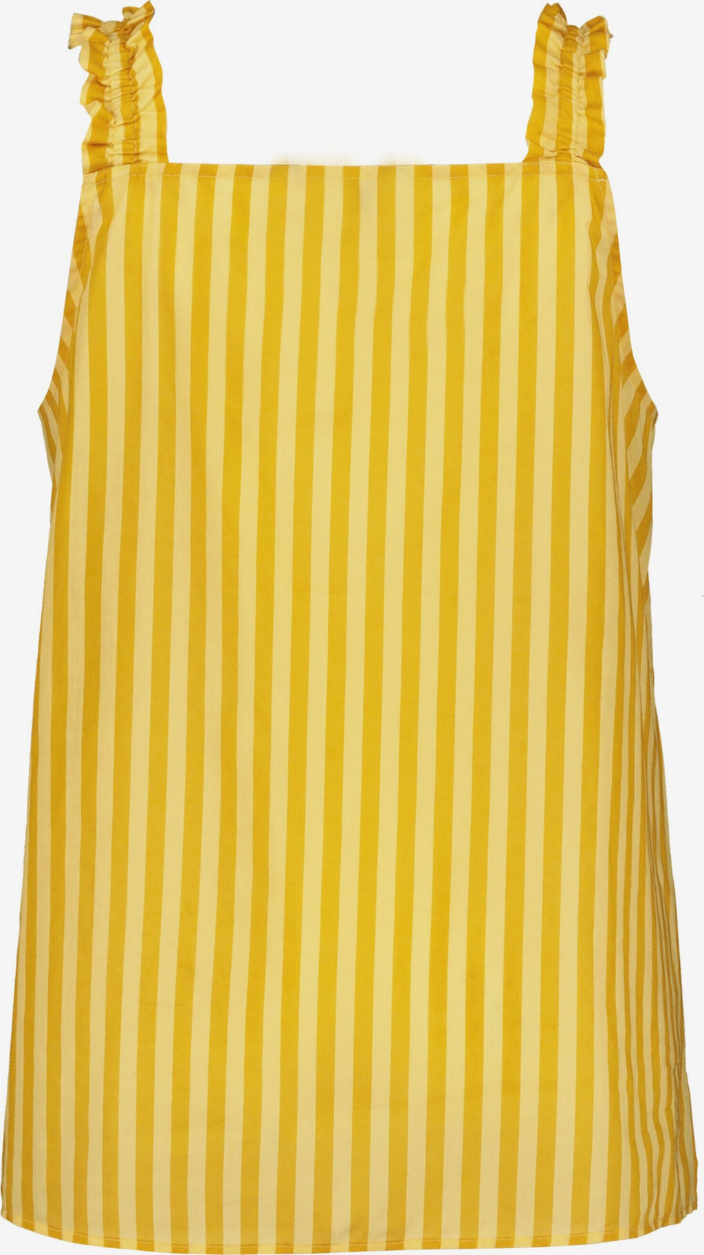 Ulla Popken Mouwloze Shirts Top Dames Geel / Lichtgeel