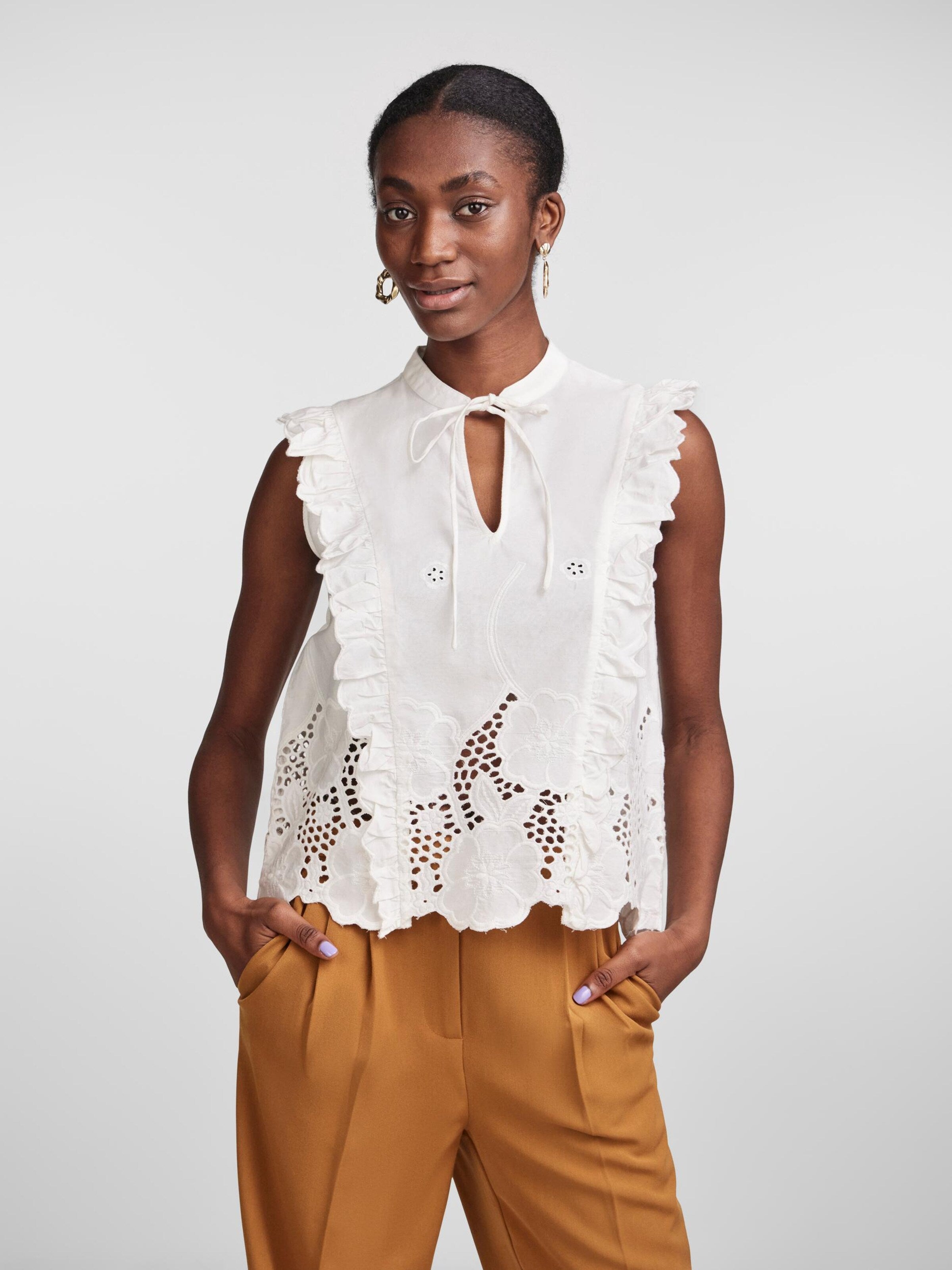 Y.A.S Blouse Tops Blouse SANDRA Dames Offwhite