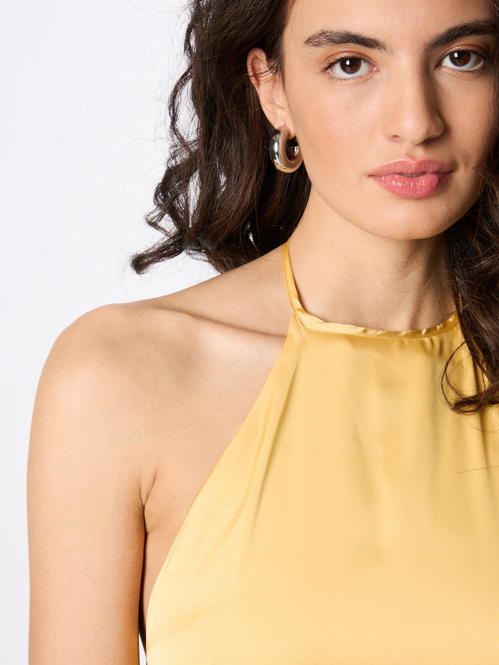 Glamorous Blouse Tops Blouse Dames Goudgeel