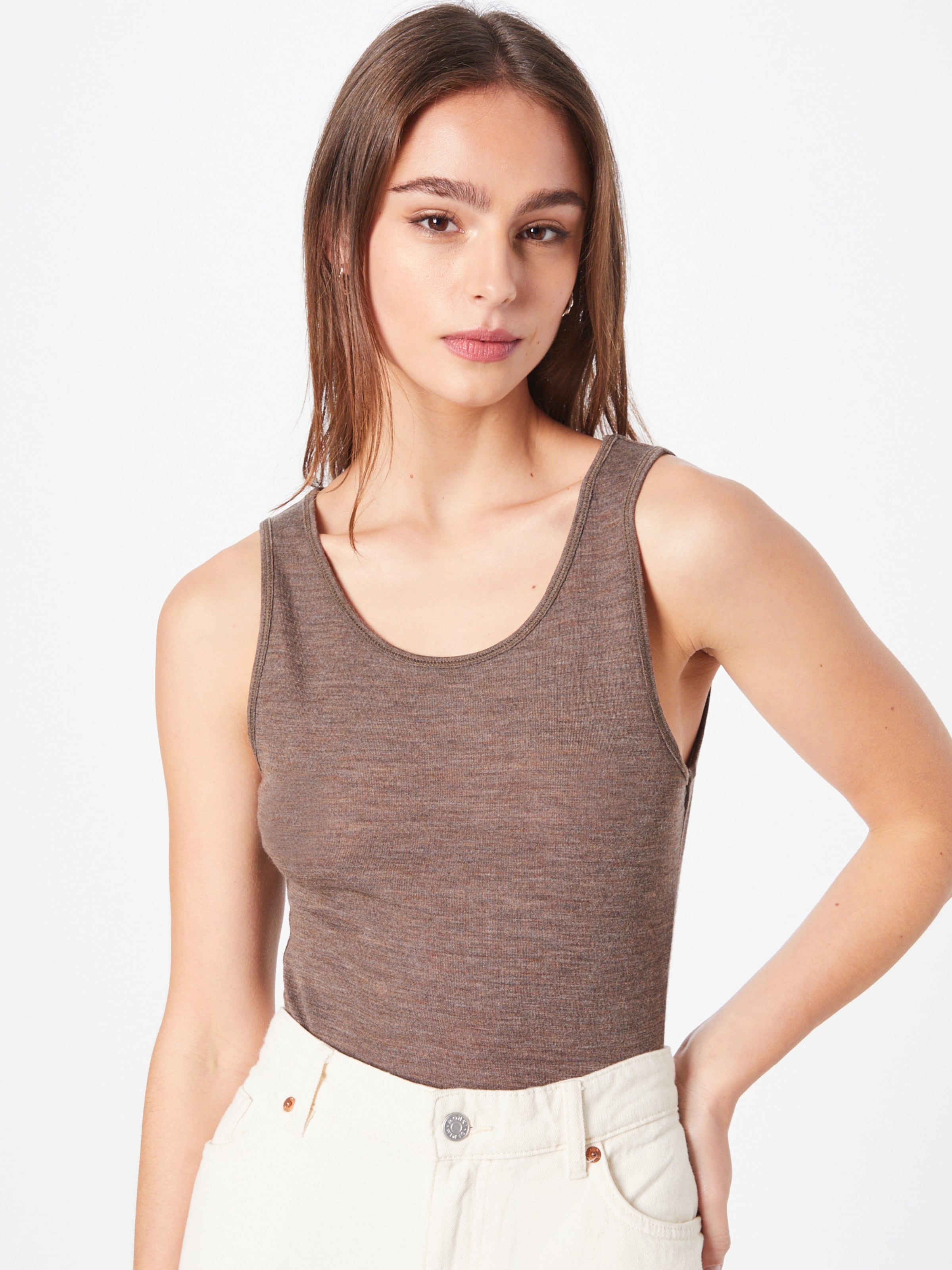 InWear Tanktops Top Dames Bruin