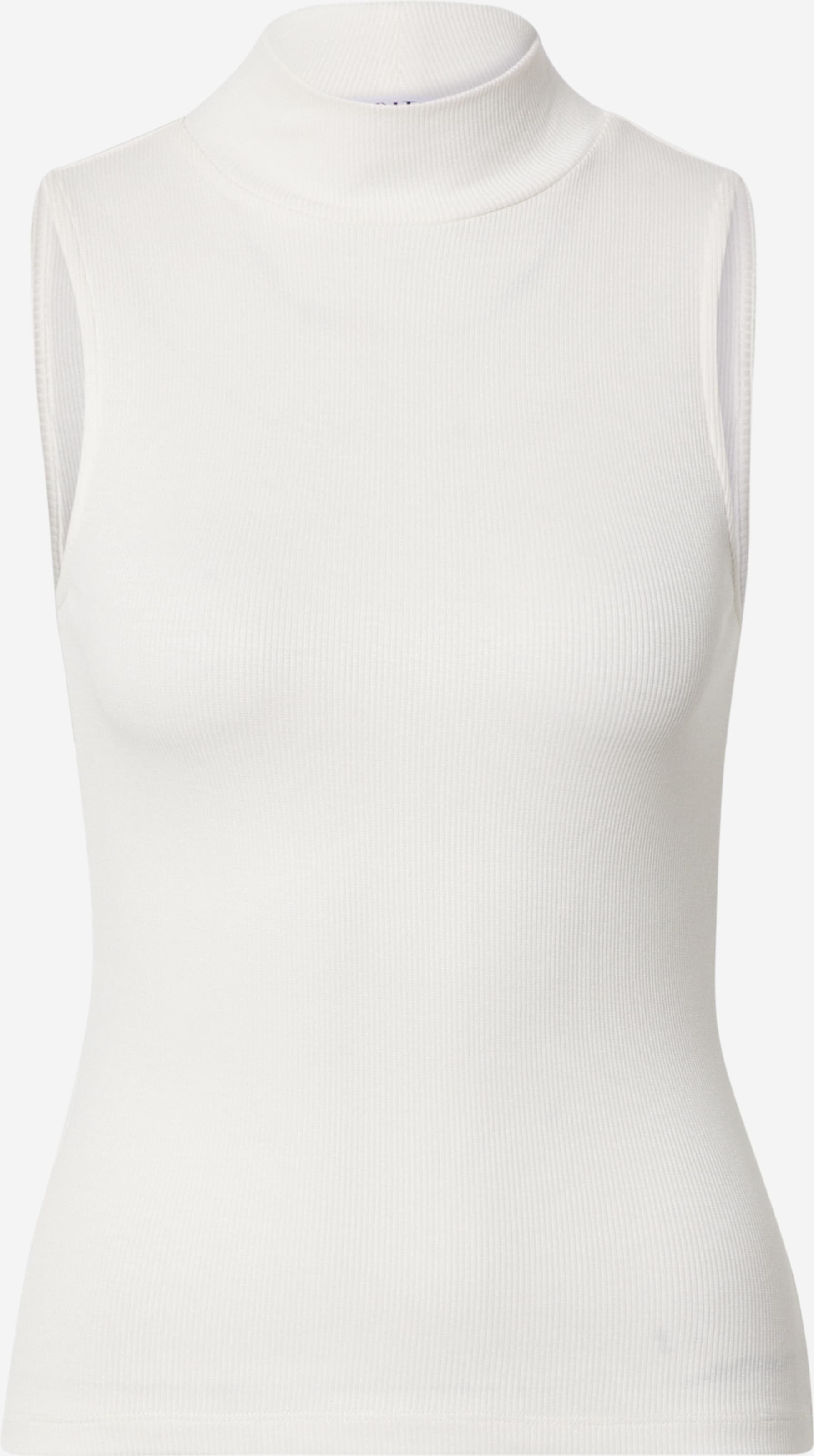 EDITED Mouwloze Shirts Top Lara Dames Offwhite