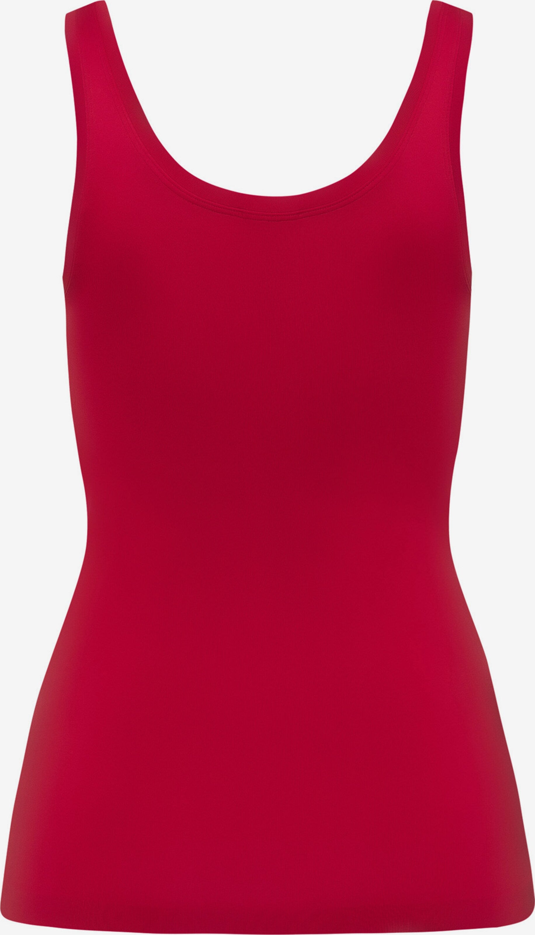 HANRO Tanktops Top Touch Feeling Dames Rood