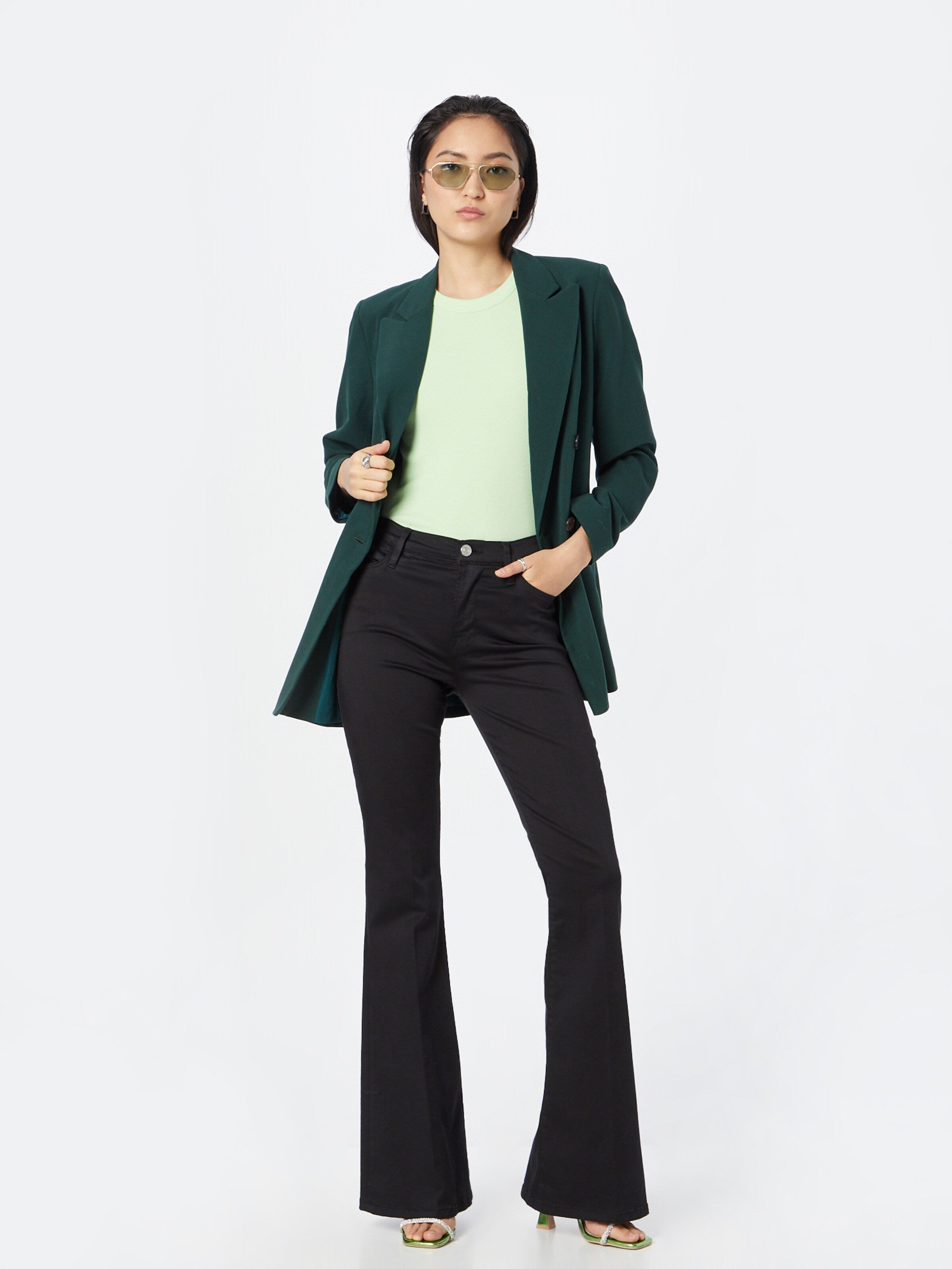DRYKORN Tanktops Top Olina Dames Mintgroen