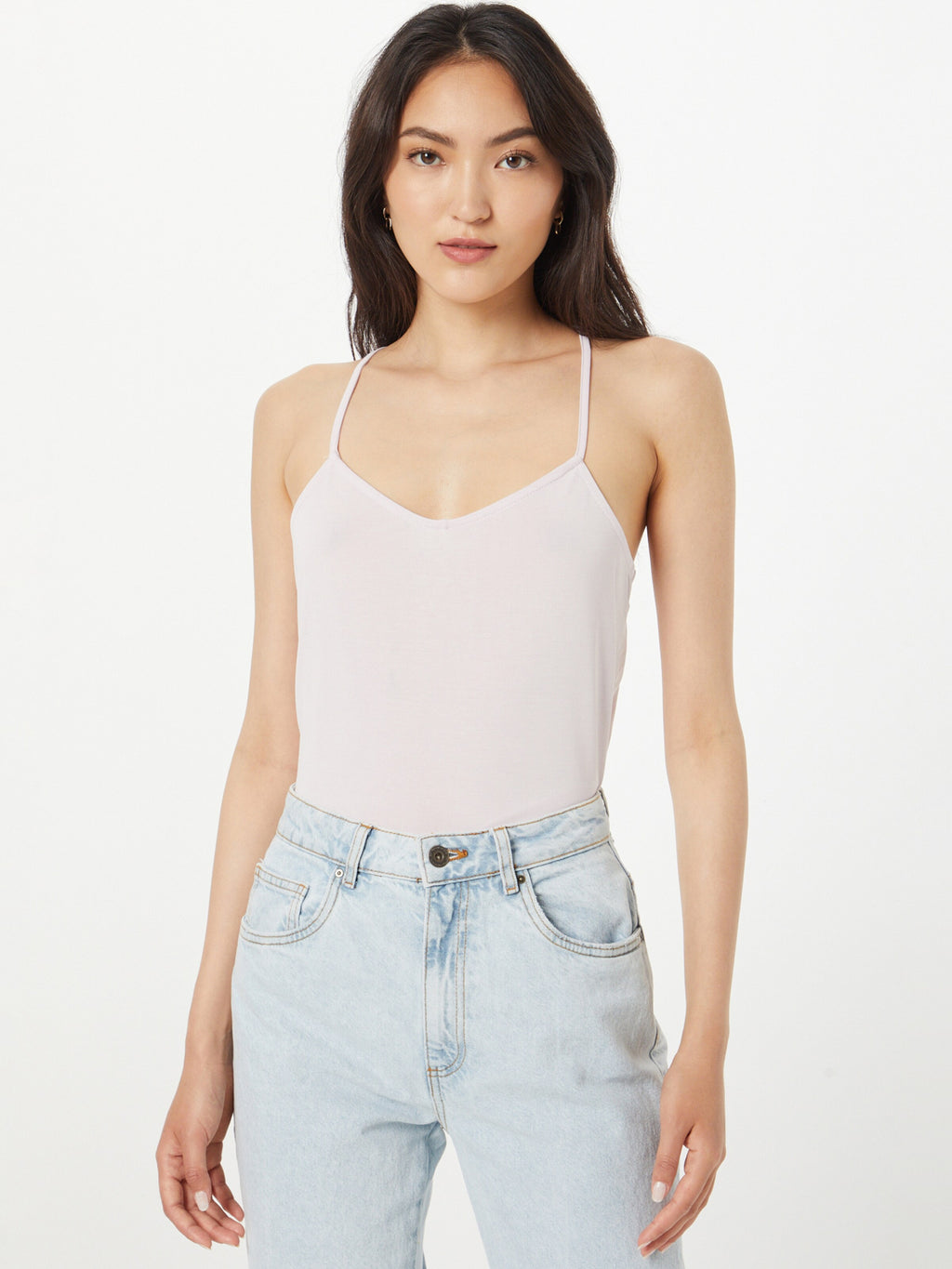 ICHI Kanten Tops Top Like Dames Lila