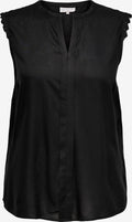 ONLY CARMAKOMA Blouse Tops Blouse Mumi Dames Zwart