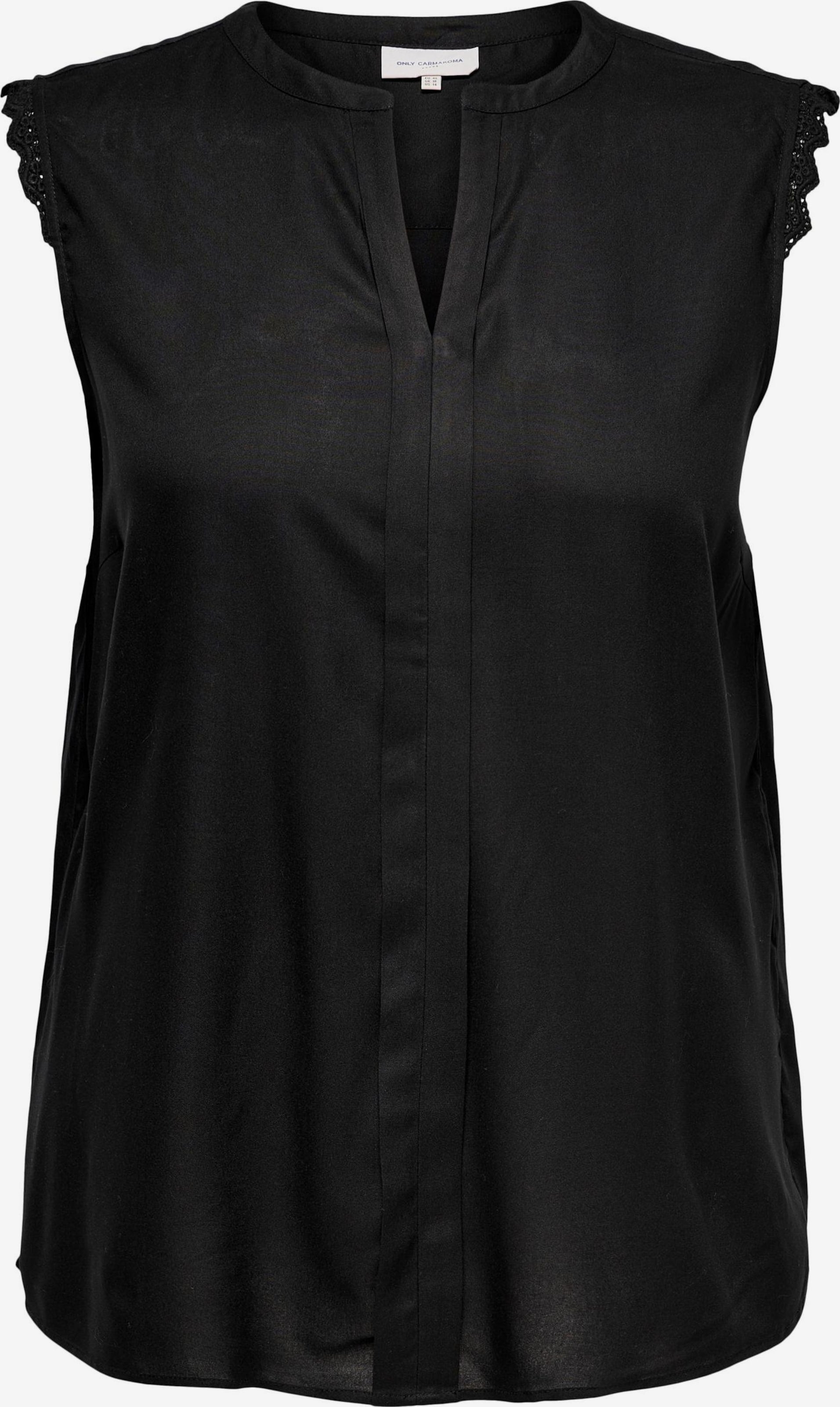 ONLY CARMAKOMA Blouse Tops Blouse Mumi Dames Zwart