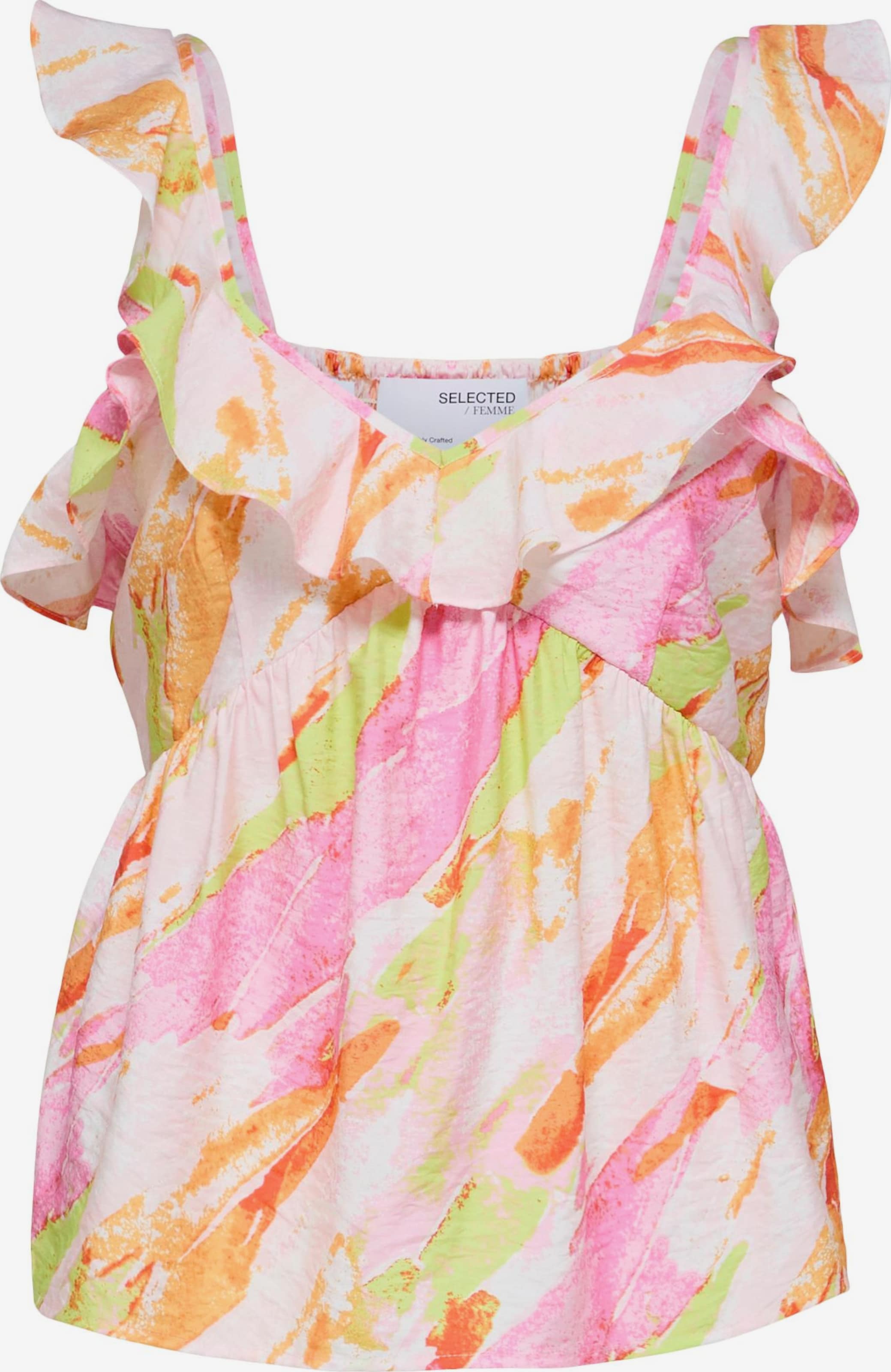 Selected Femme Uitgaanstops Top Aurelia Dames Rosa