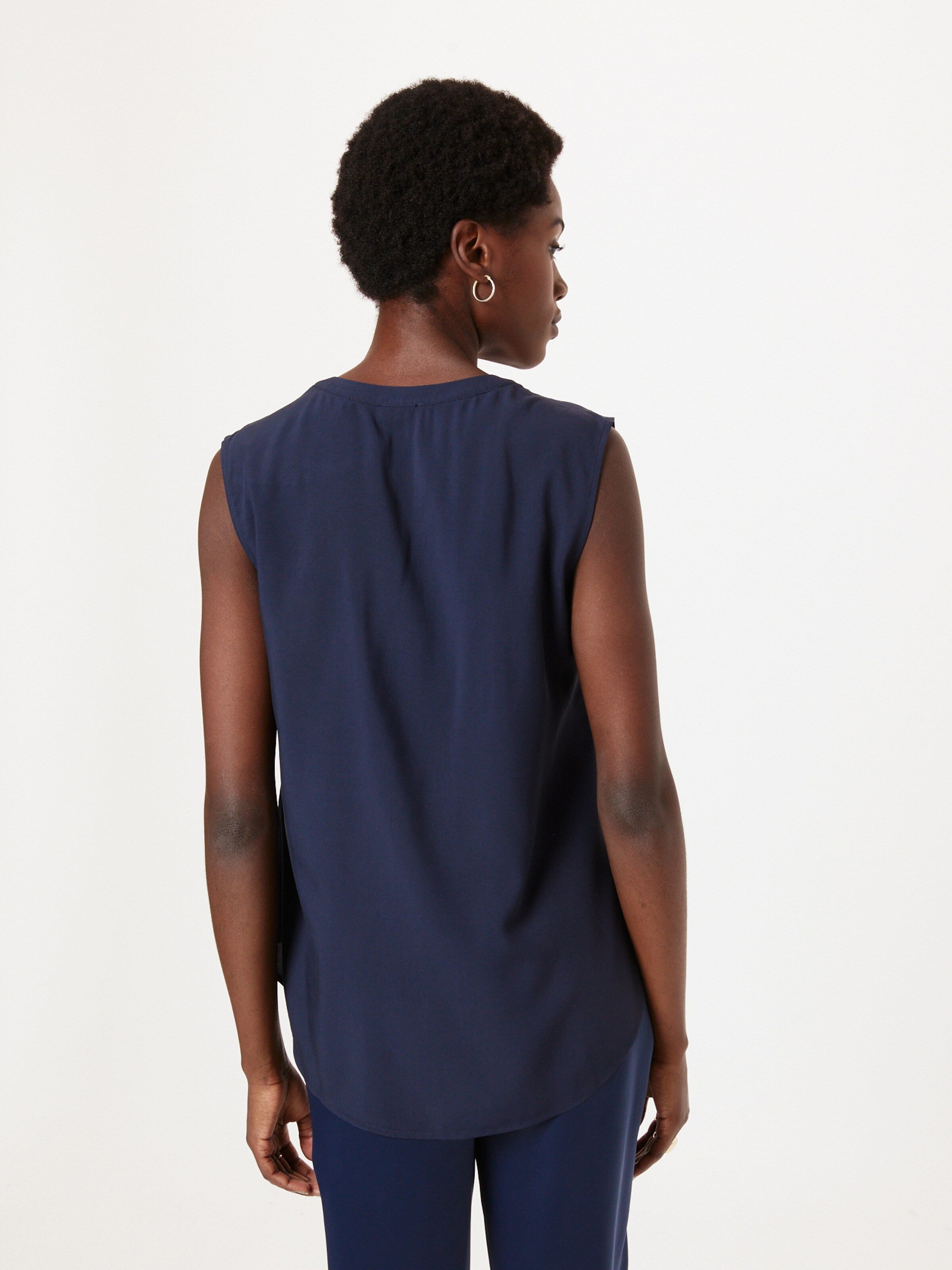 S.Oliver Blouse Tops Blouse Dames Navy