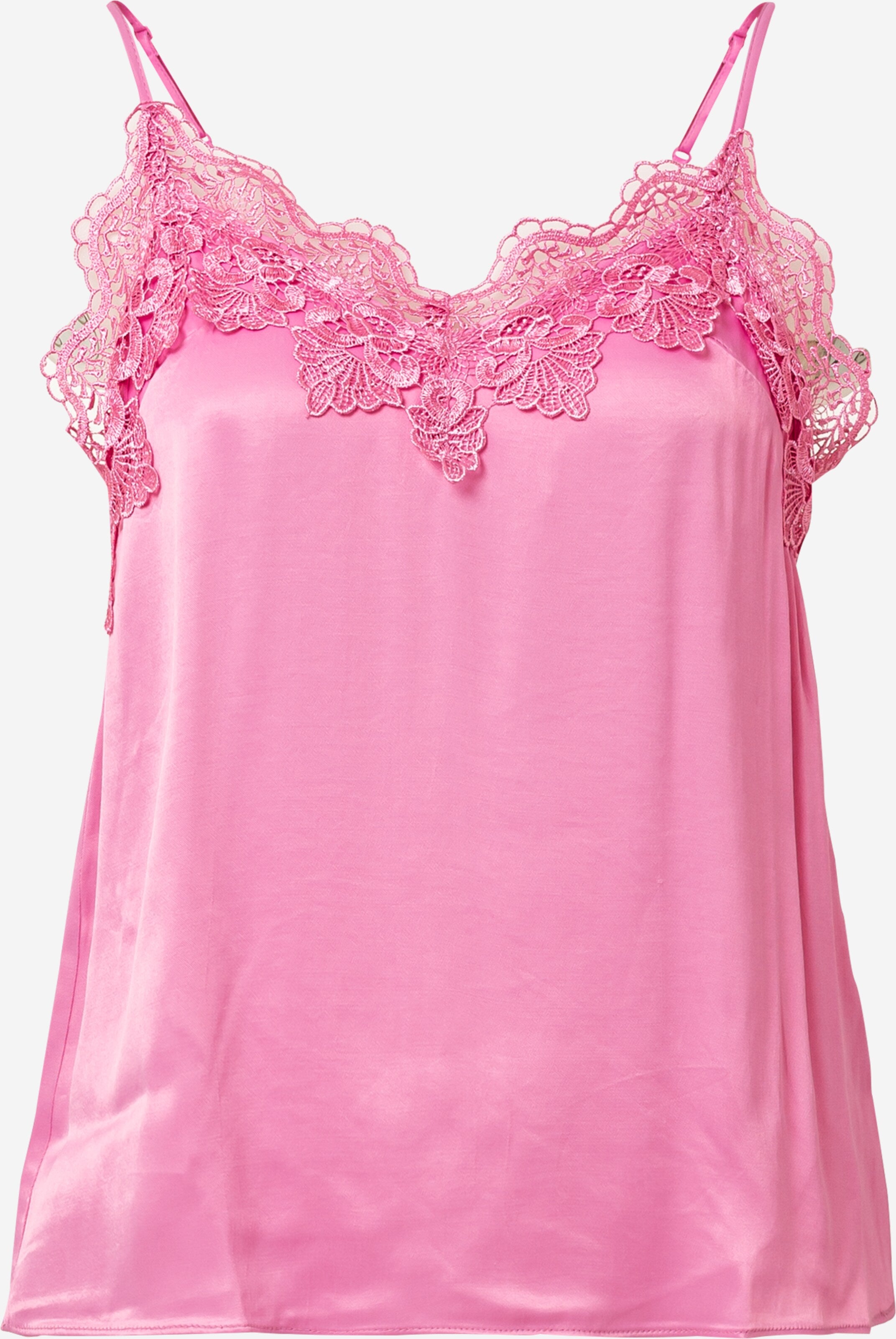 WAREHOUSE Kanten Tops Top Cami Dames Pink