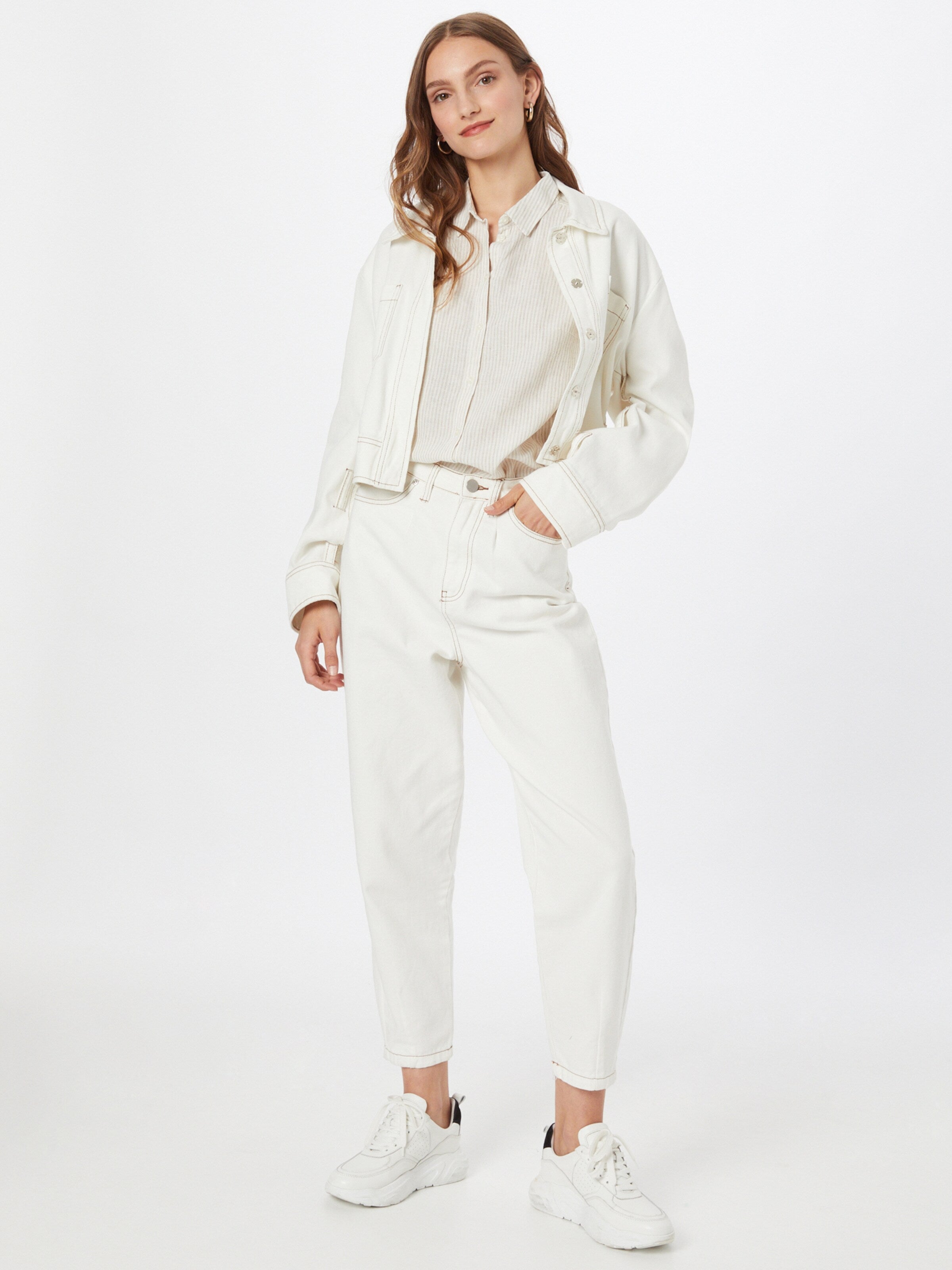 Tom Tailor Blouse Tops Blouse Dames Donkerbeige