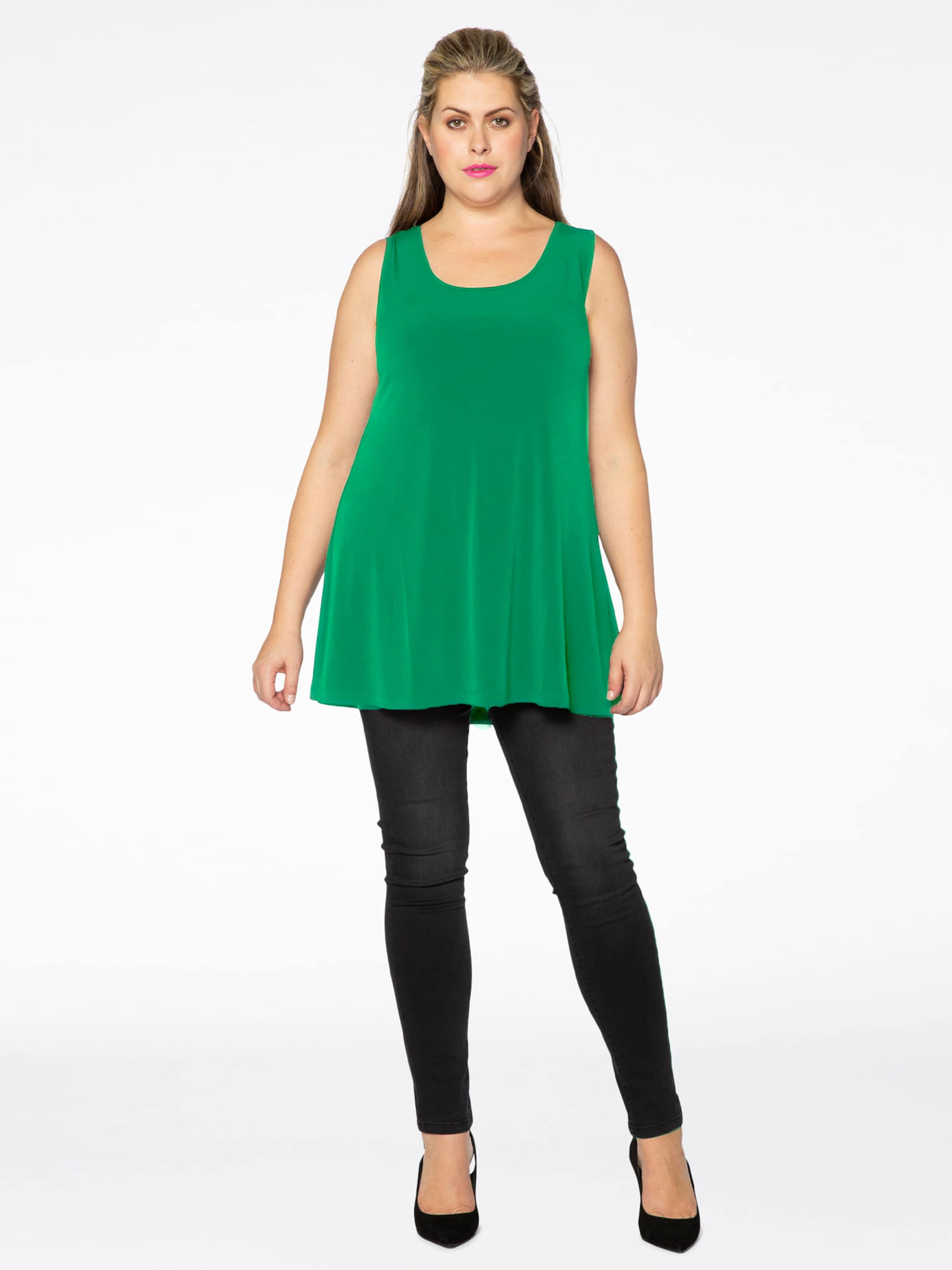  Mouwloze Shirts Top Dolce Dames Grasgroen