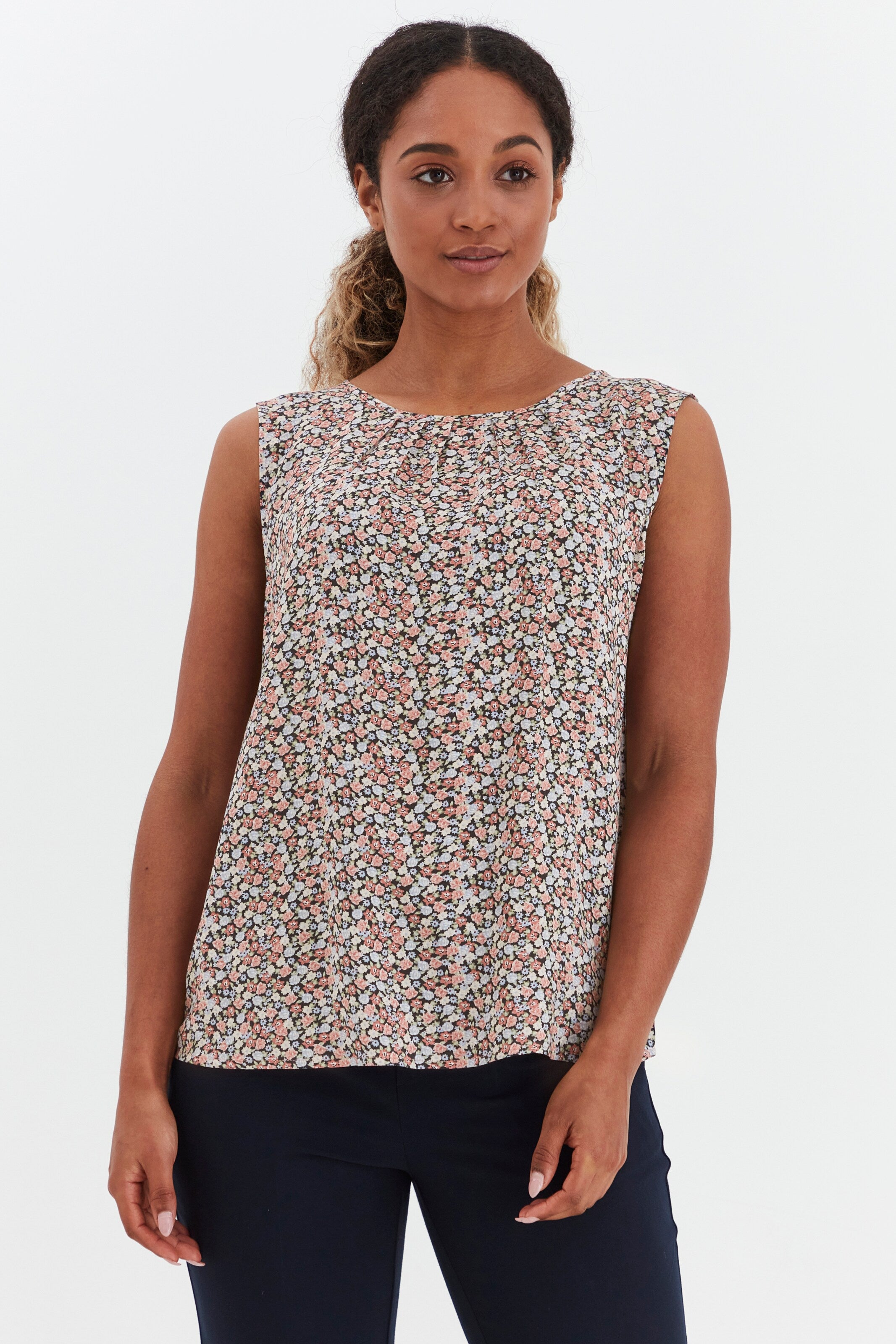B.young Blouse Tops Blouse Dames Beige