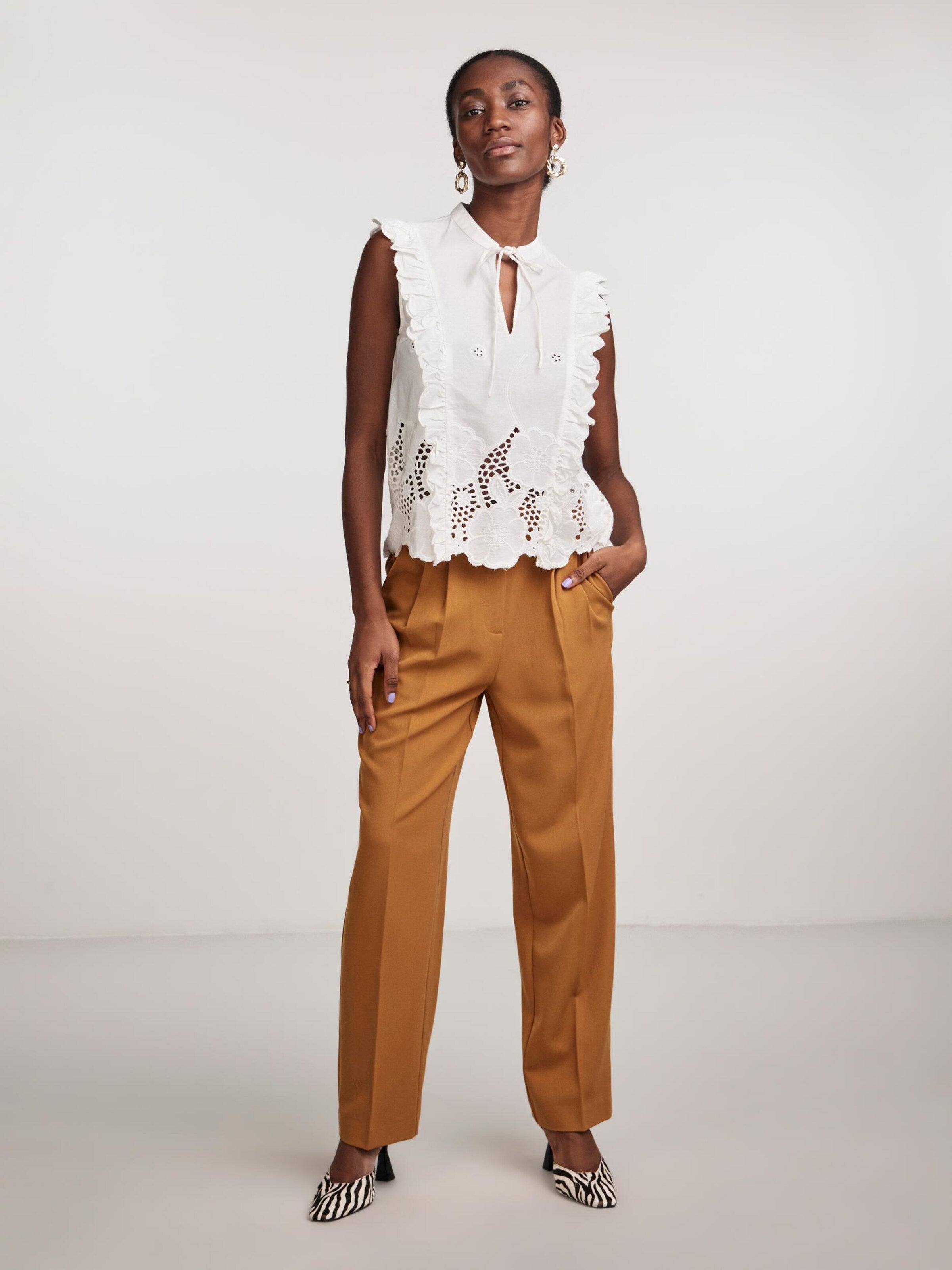 Y.A.S Blouse Tops Blouse SANDRA Dames Offwhite