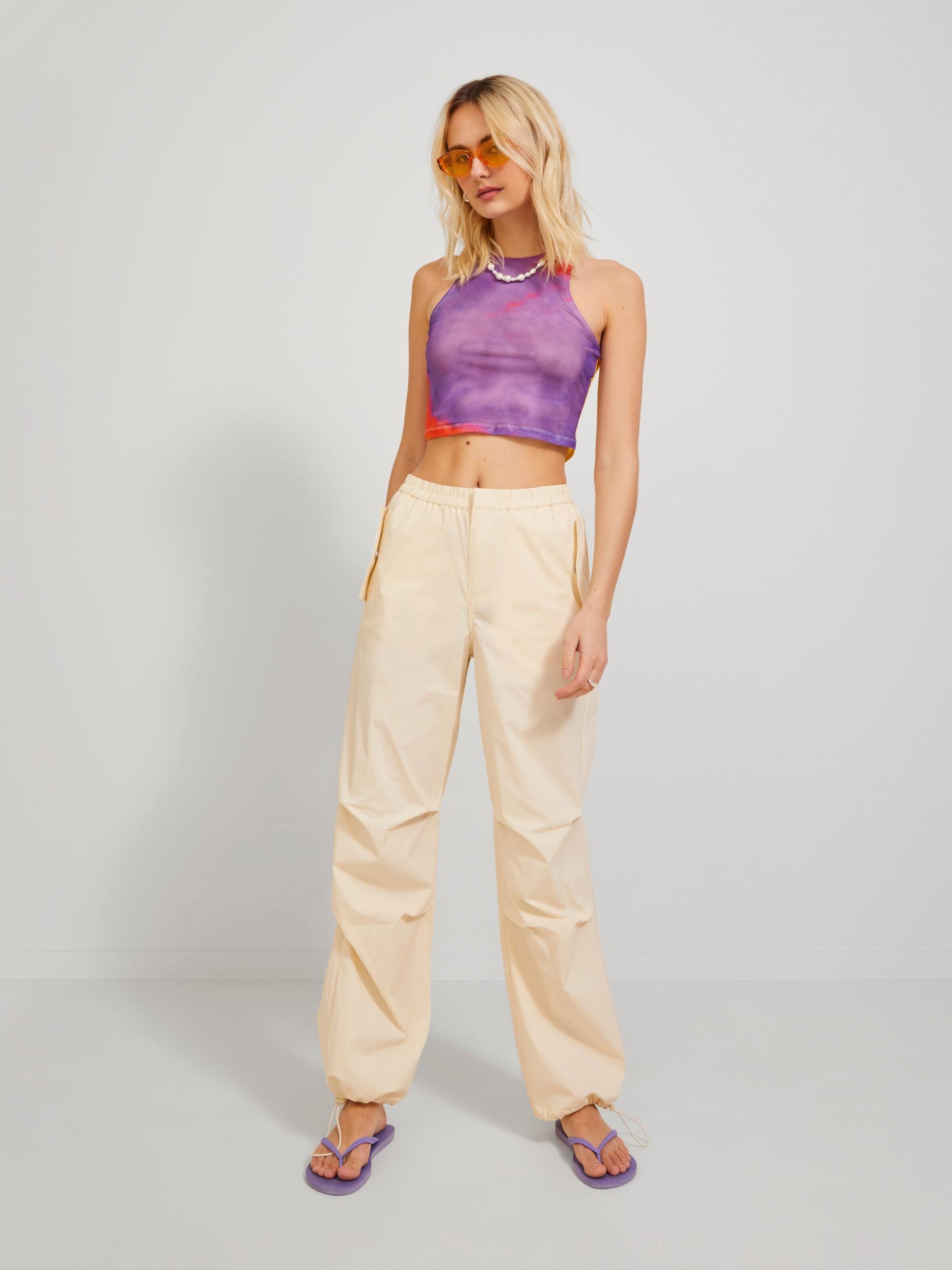 JJXX Tanktops Top ELINA Dames Mauve