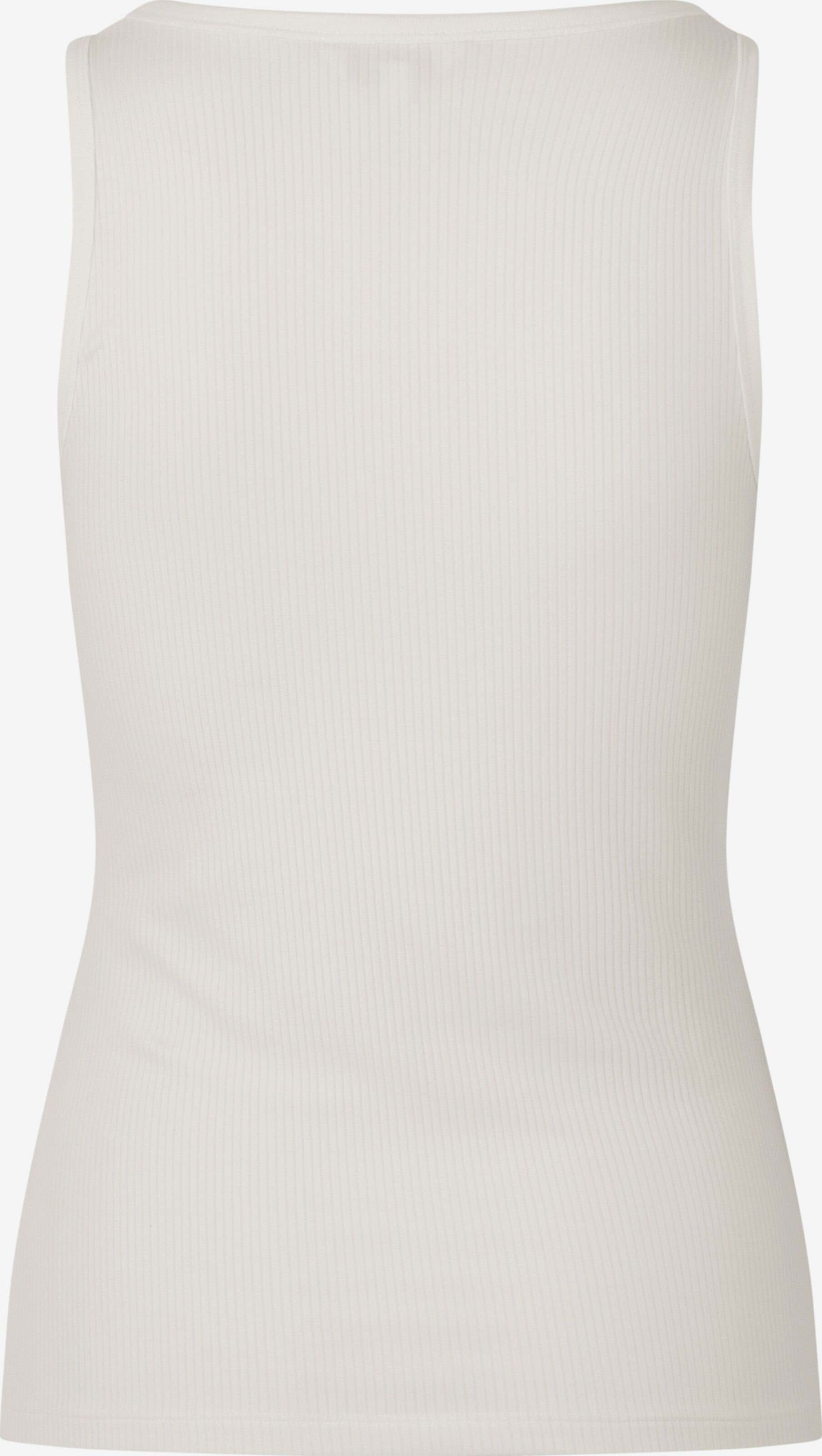 MbyM Mouwloze Shirts Top Angelika Dames Natuurwit