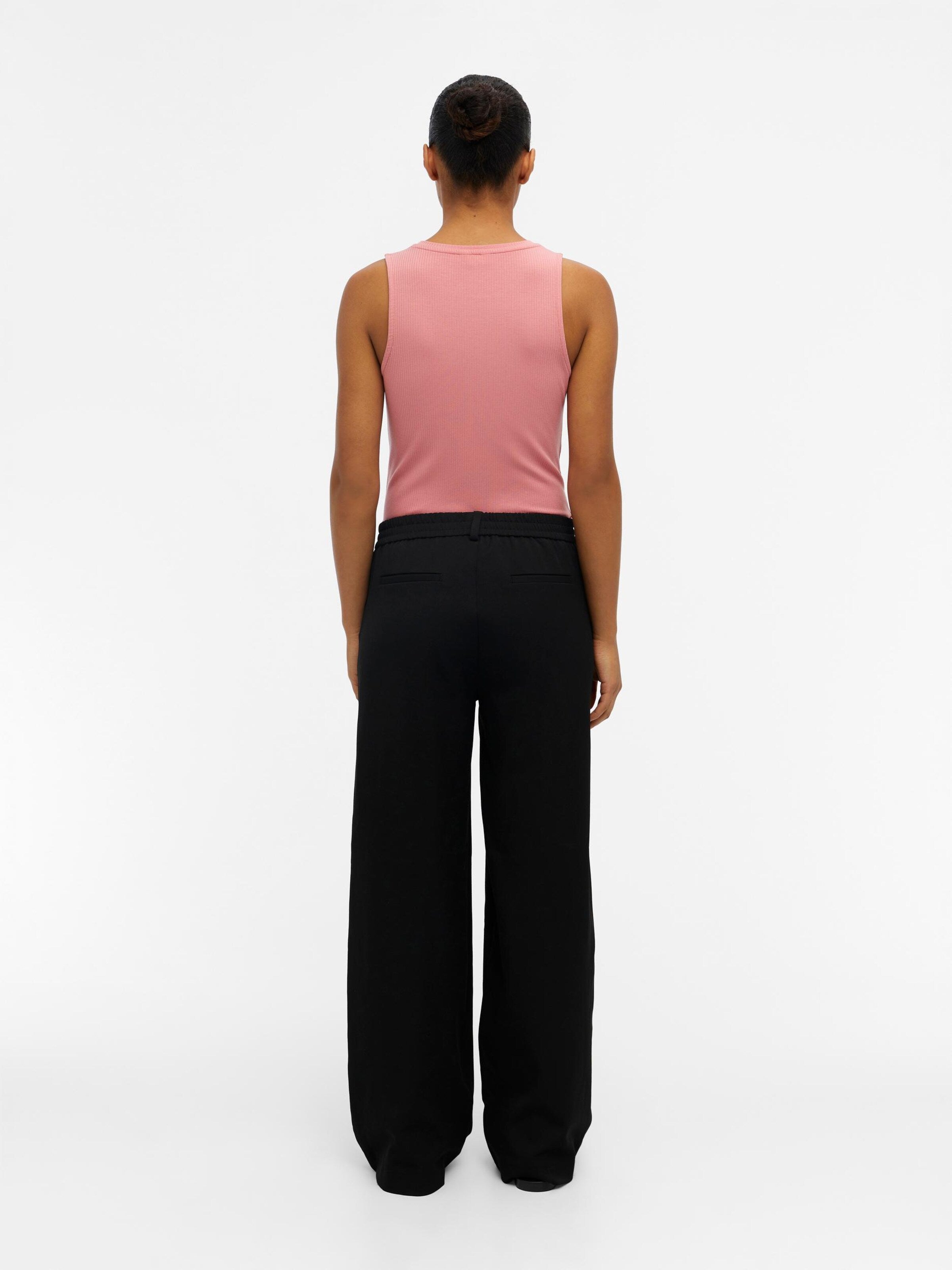 Object Mouwloze Shirts Top JAMIE Dames Oudroze