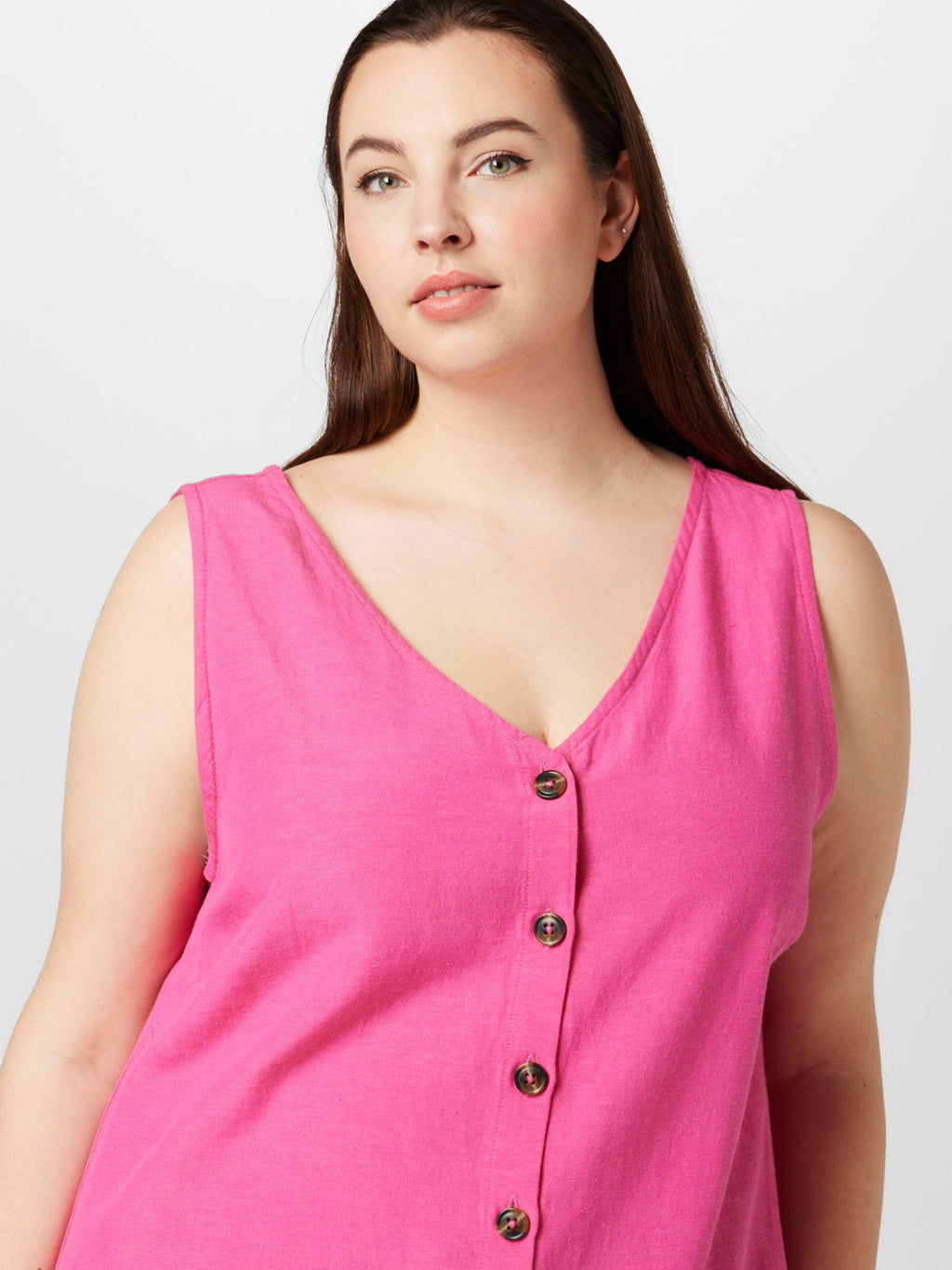 ONLY CARMAKOMA Blouse Tops Blouse BILLIE Dames Pink