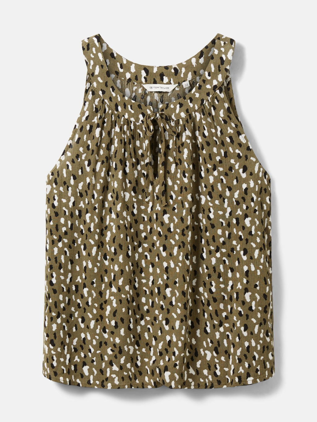 Tom Tailor Tanktops Top Dames Olijfgroen