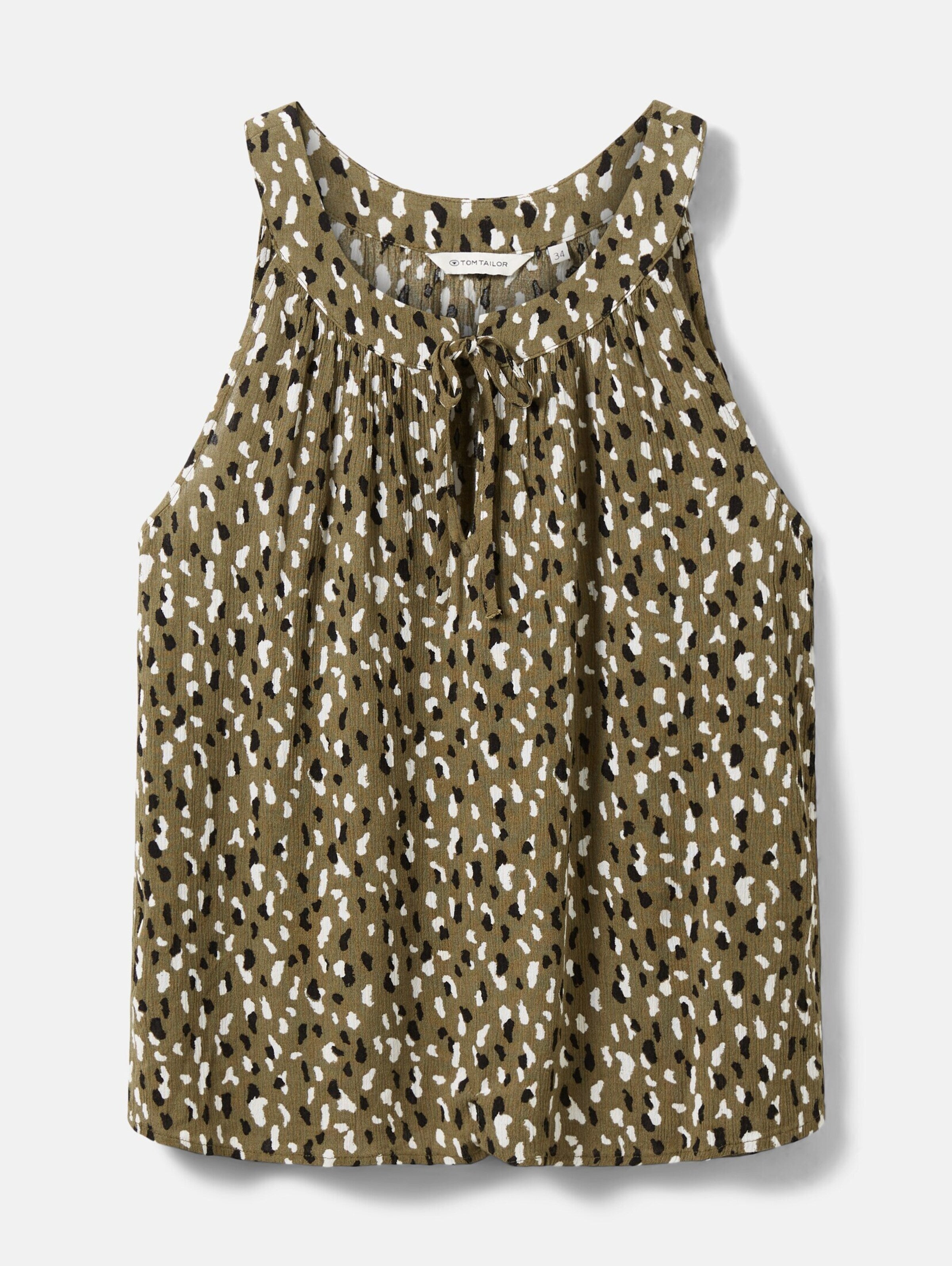 Tom Tailor Tanktops Top Dames Olijfgroen