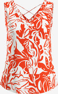 S.Oliver Mouwloze Shirts Top Dames Lichtoranje