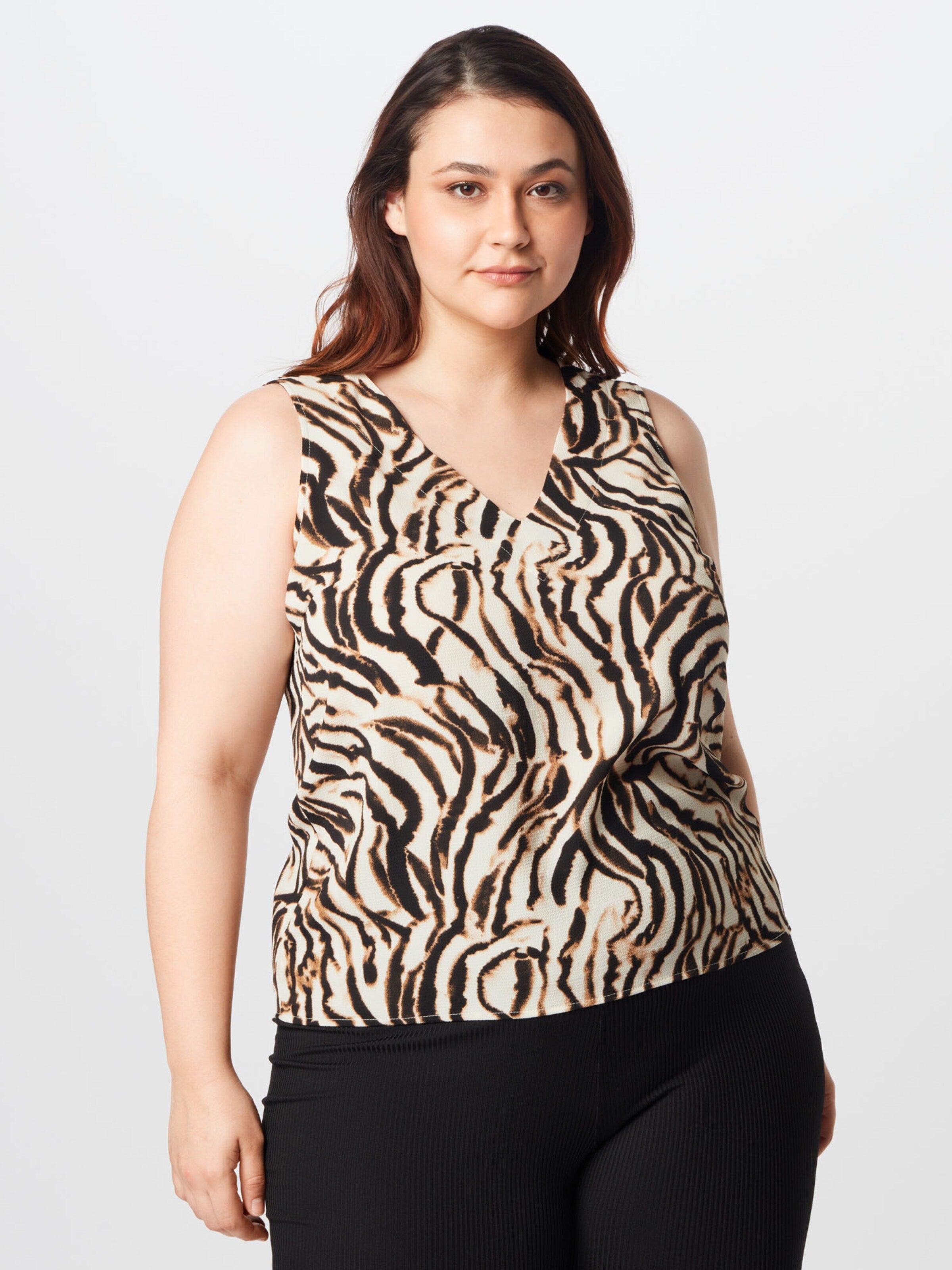 Vero Moda Curve Blouse Tops Blouse Saga Dames Champagne