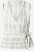 About You Mouwloze Shirts Top Felize Dames Grijs / Groen