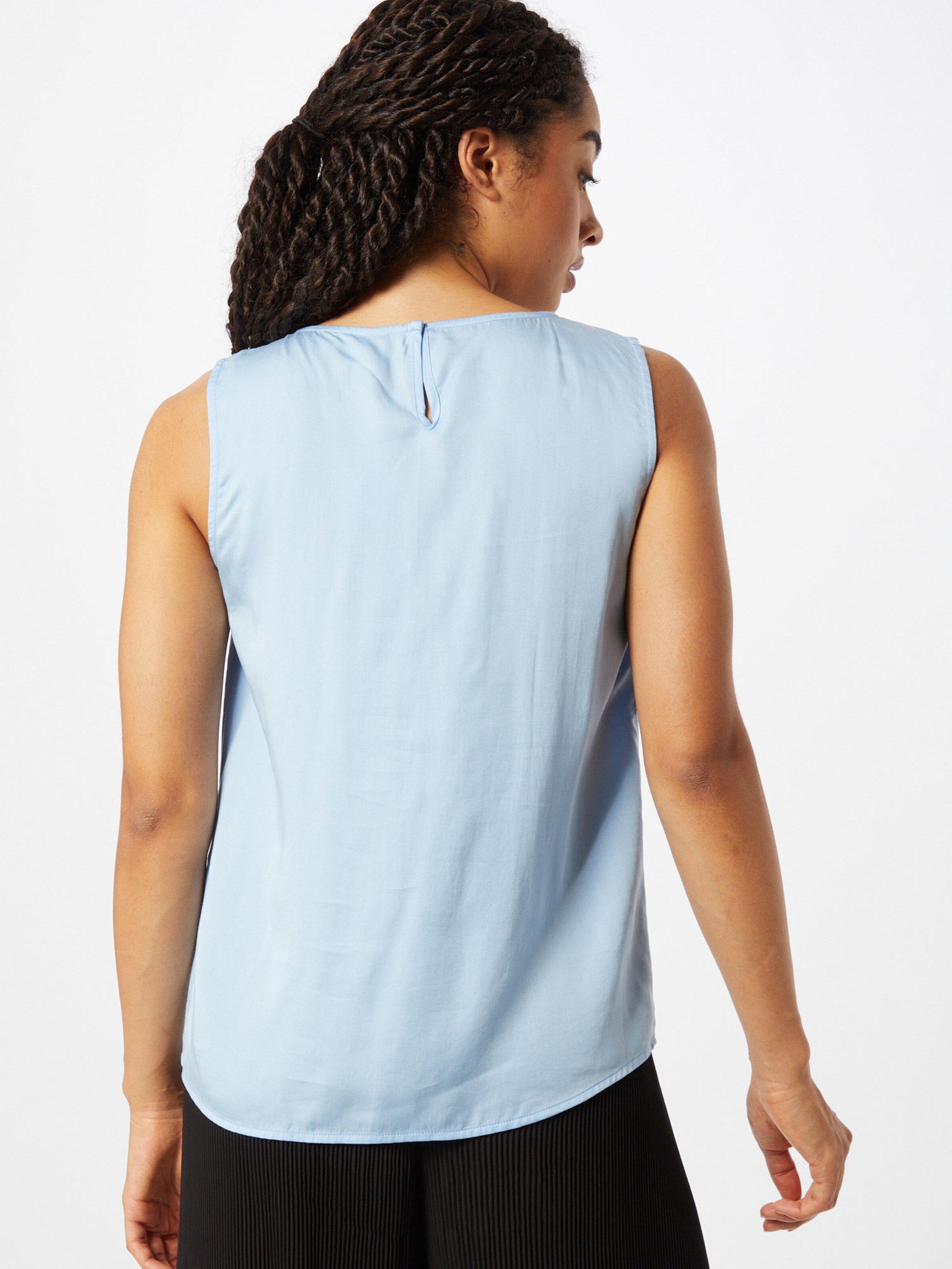 Soyaconcept Mouwloze Shirts Top Gesina Dames Blauw