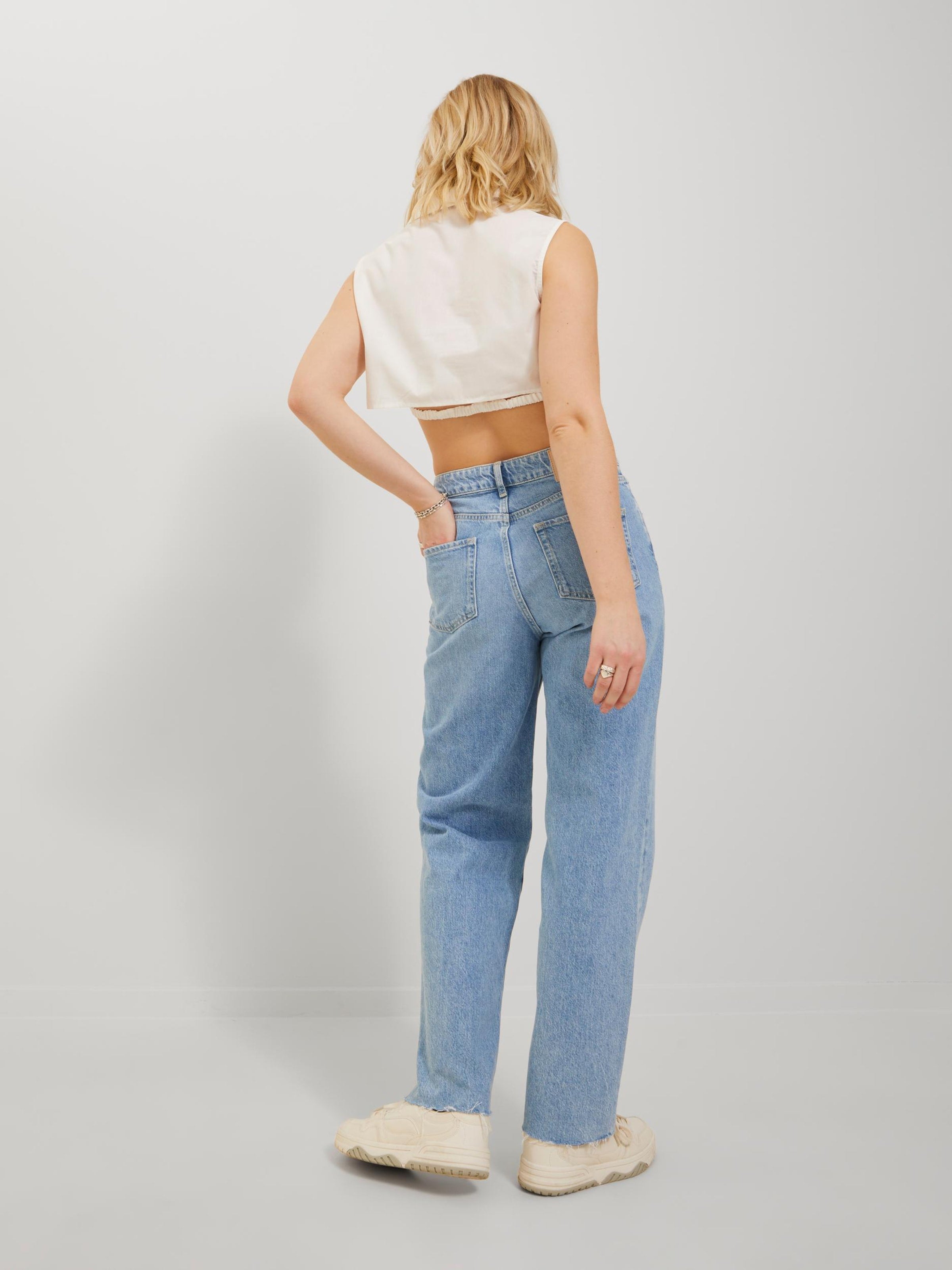 JJXX Blouse Tops Blouse Roe Dames Wit