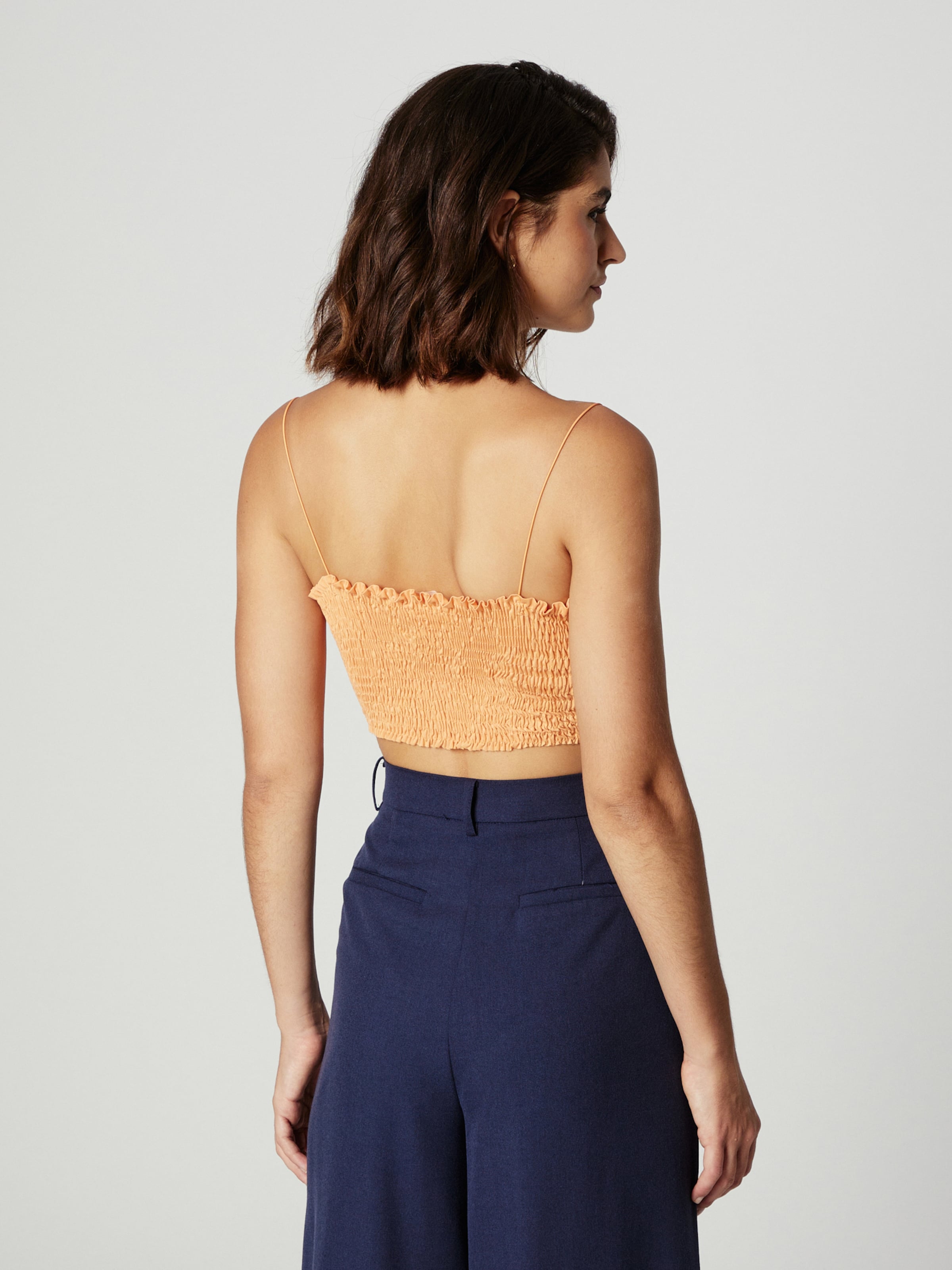  Crop Tops Top Sheila Dames Oranje