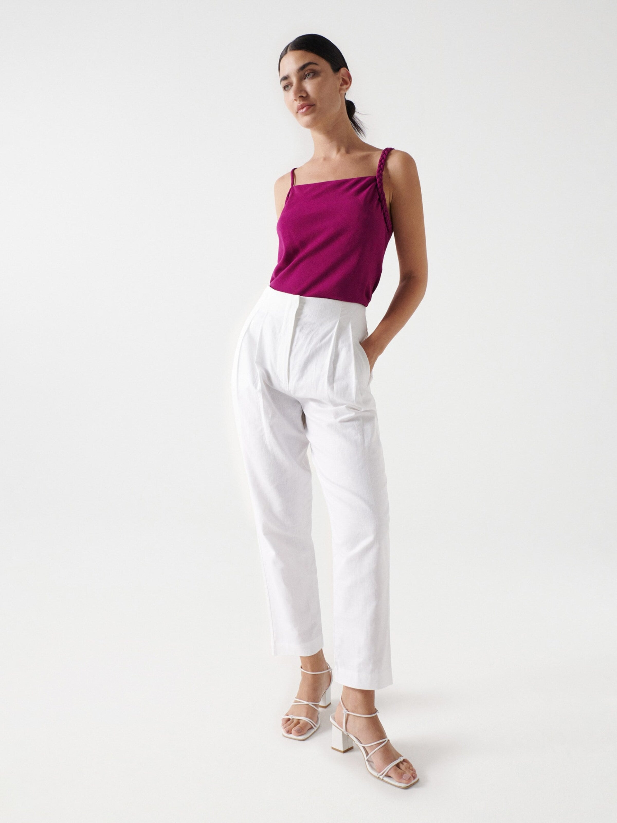  Tanktops Top Dames Donkerroze