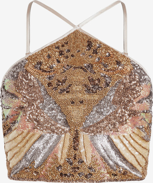 AllSaints Blouse Tops Blouse JAMILIA Dames Goud