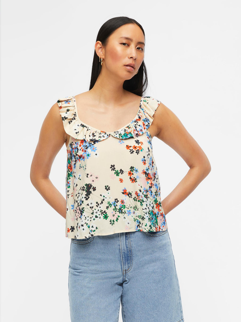 Object Uitgaanstops Top Gira Dames Crème
