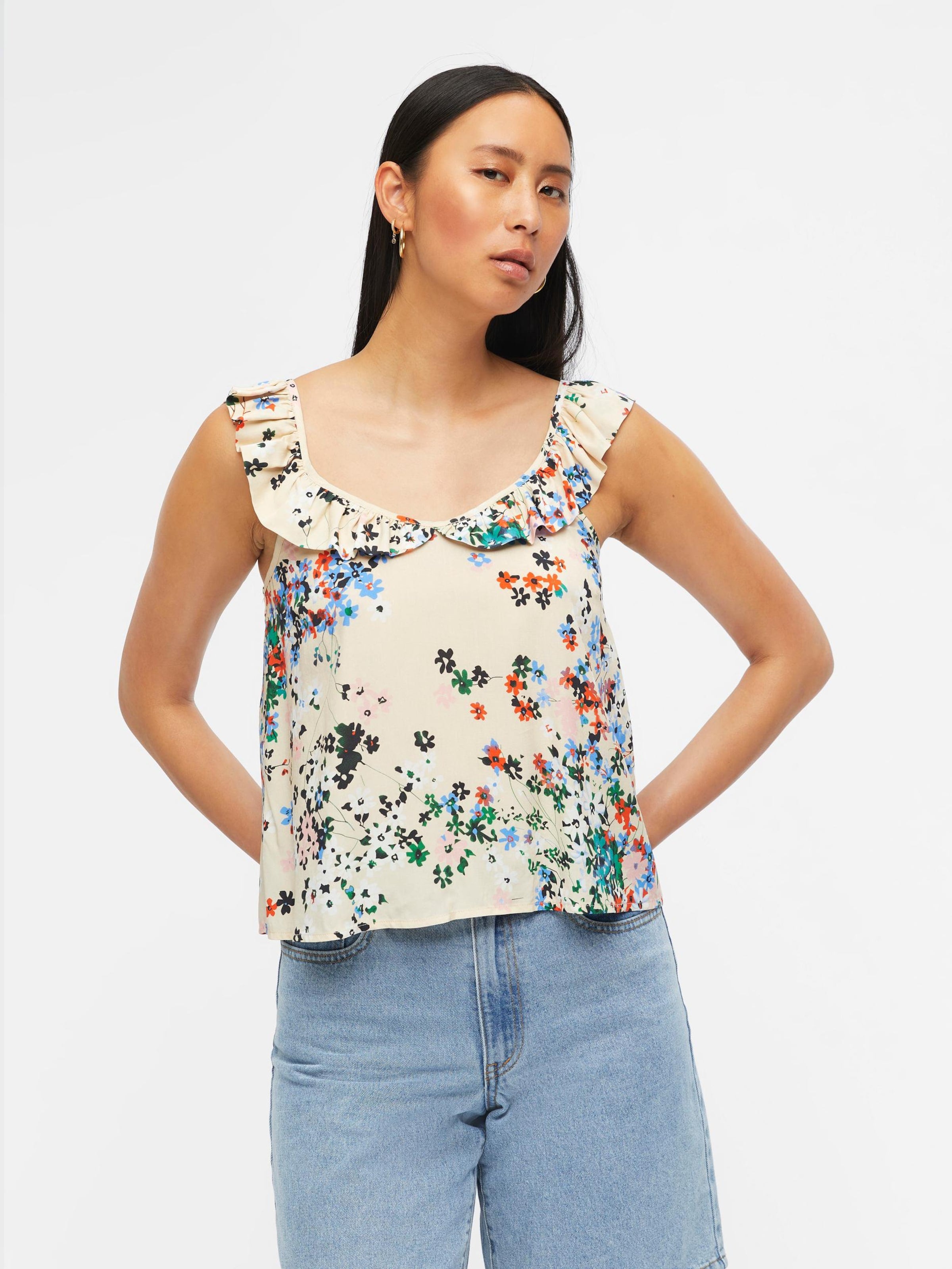 Object Uitgaanstops Top Gira Dames Crème