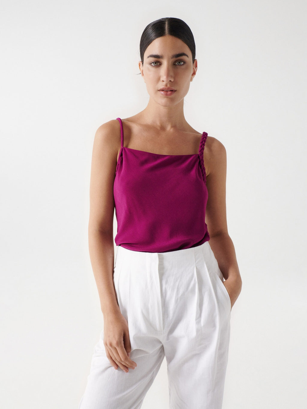  Tanktops Top Dames Donkerroze