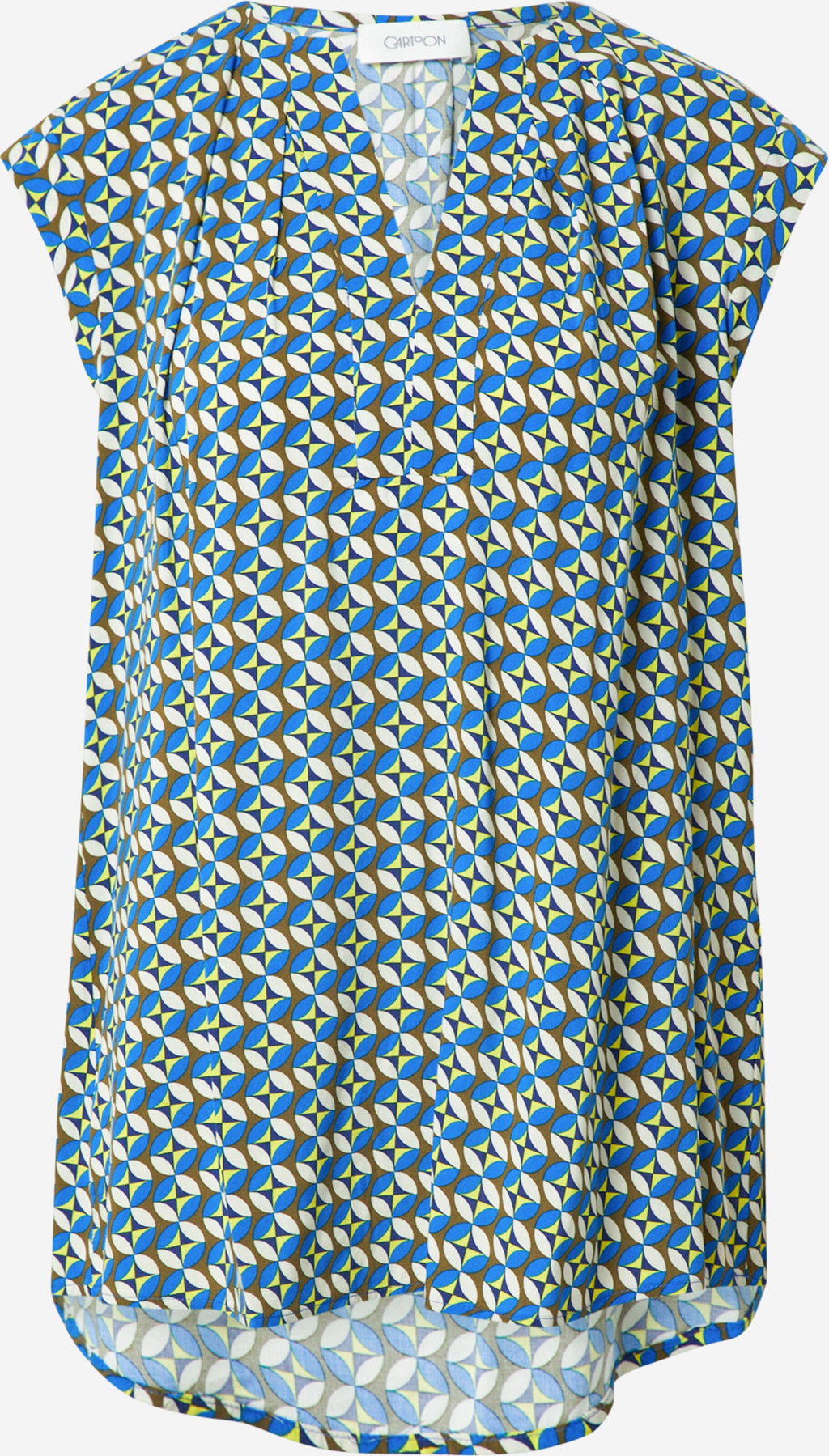CARTOON Blouse Tops Blouse Dames Kaki