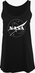 F4NT4STIC Tanktops Top NASA Classic Dames Zwart